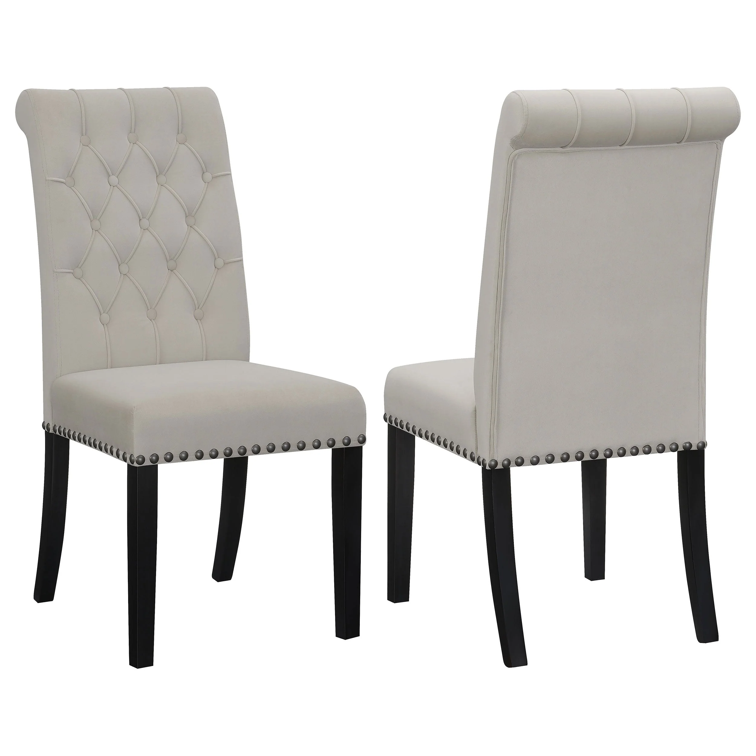 Alana Fabric Upholstered Dining Side Chair (Set of 2) - Image 8