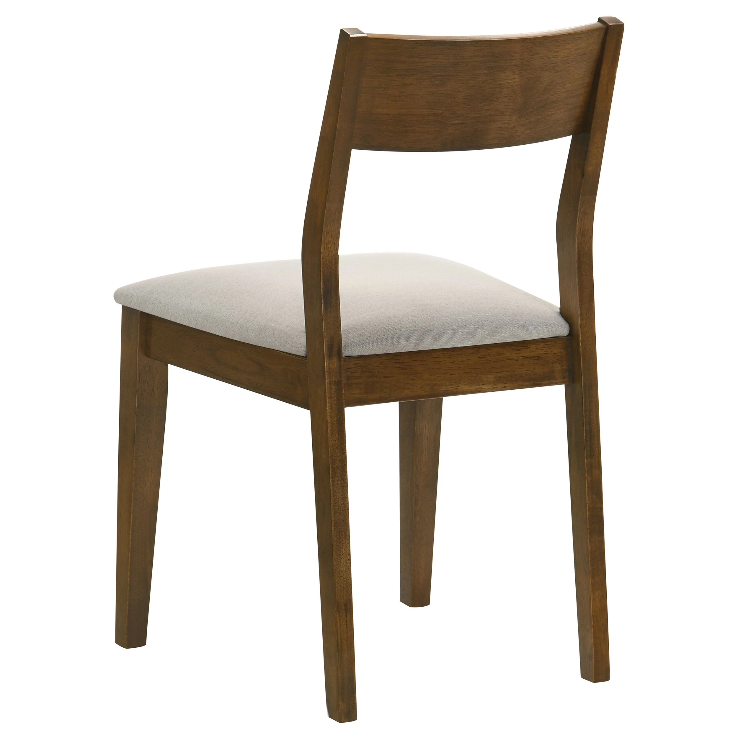 Almonte Dining Chair Upholstered Seat Dark Brown (Set of 2) - Image 8