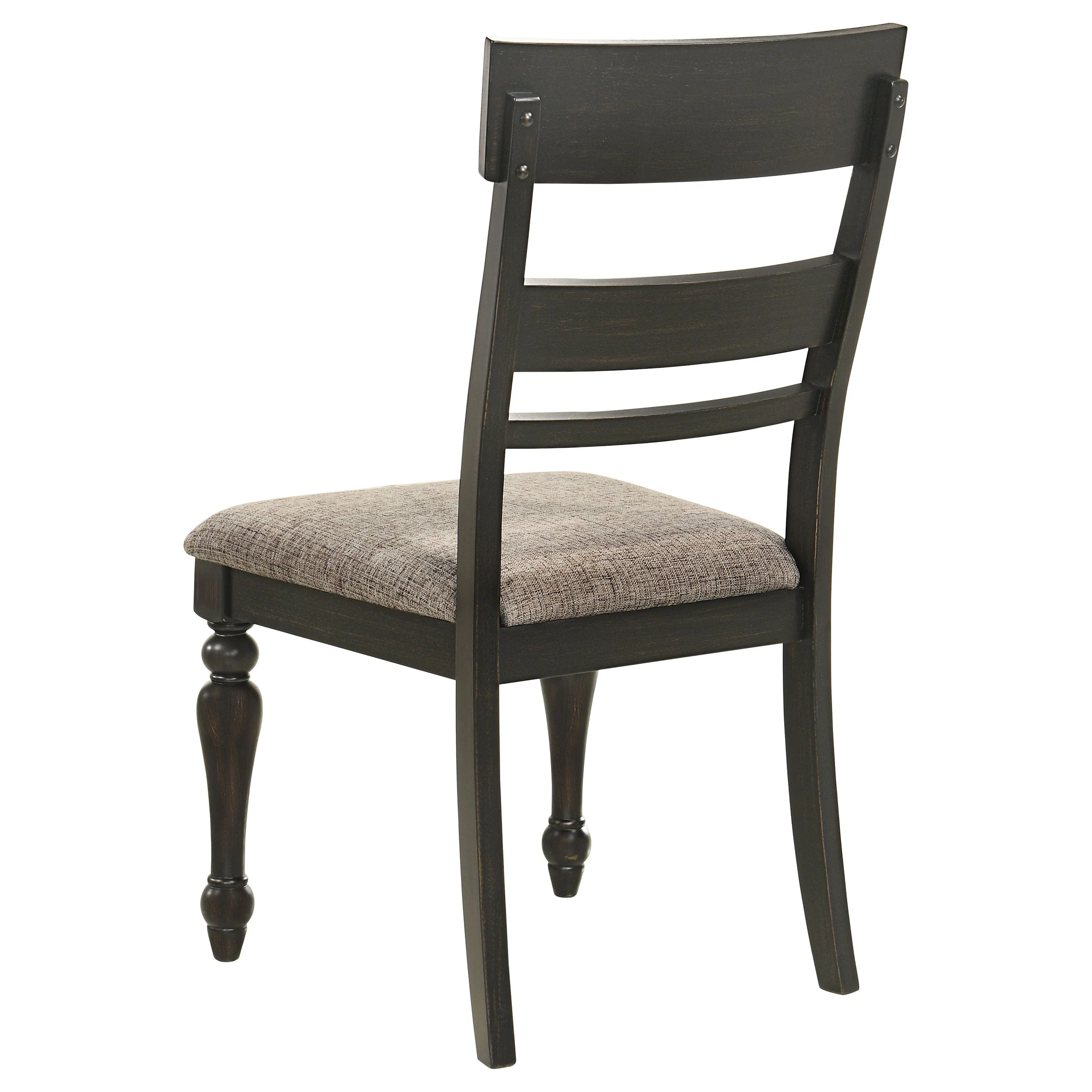 Bridget Wood Dining Side Chair Charcoal (Set of 2) - Image 8