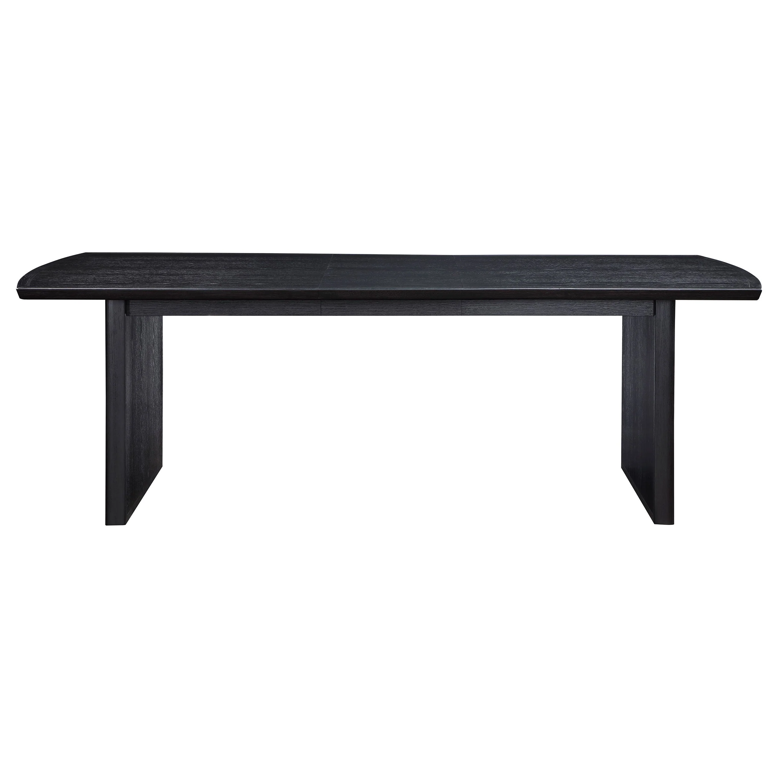 Brookmead 100-inch Extension Leaf Dining Table Black - Image 6