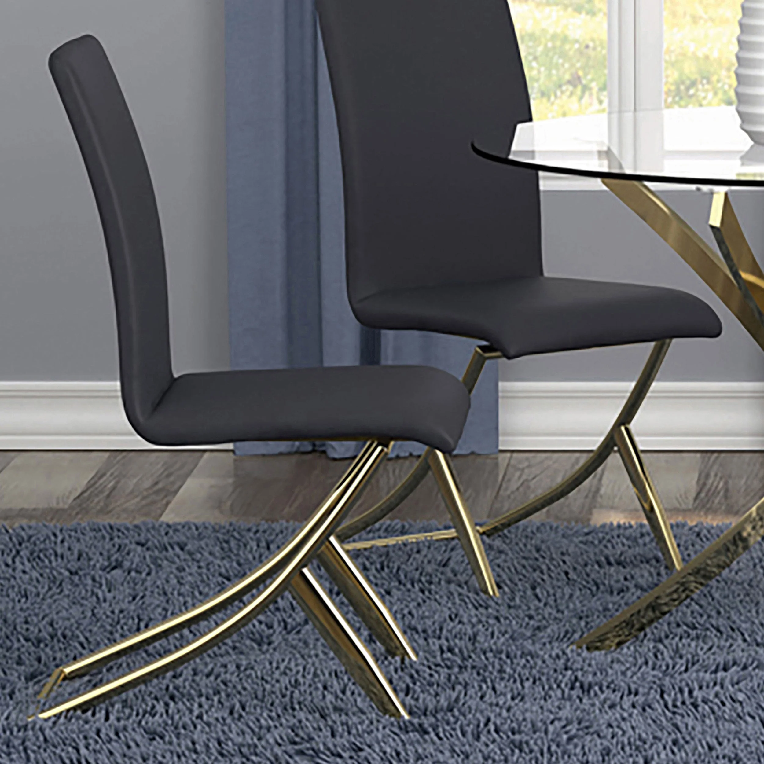 Carmelia Upholstered Dining Side Chair (Set of 4) - Image 6