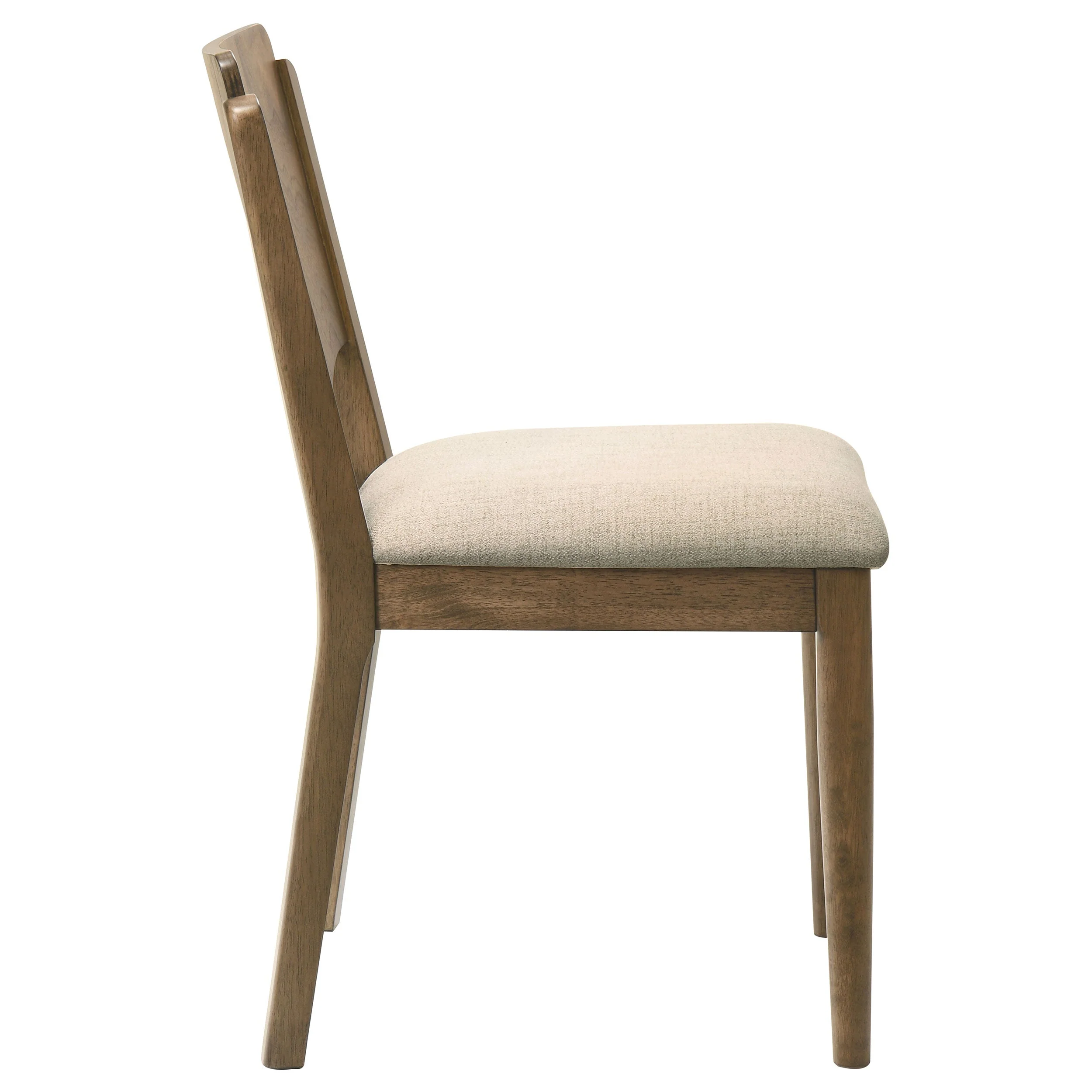 Crestmore Dining Chair Upholstered Seat Walnut (Set of 2) - Image 10