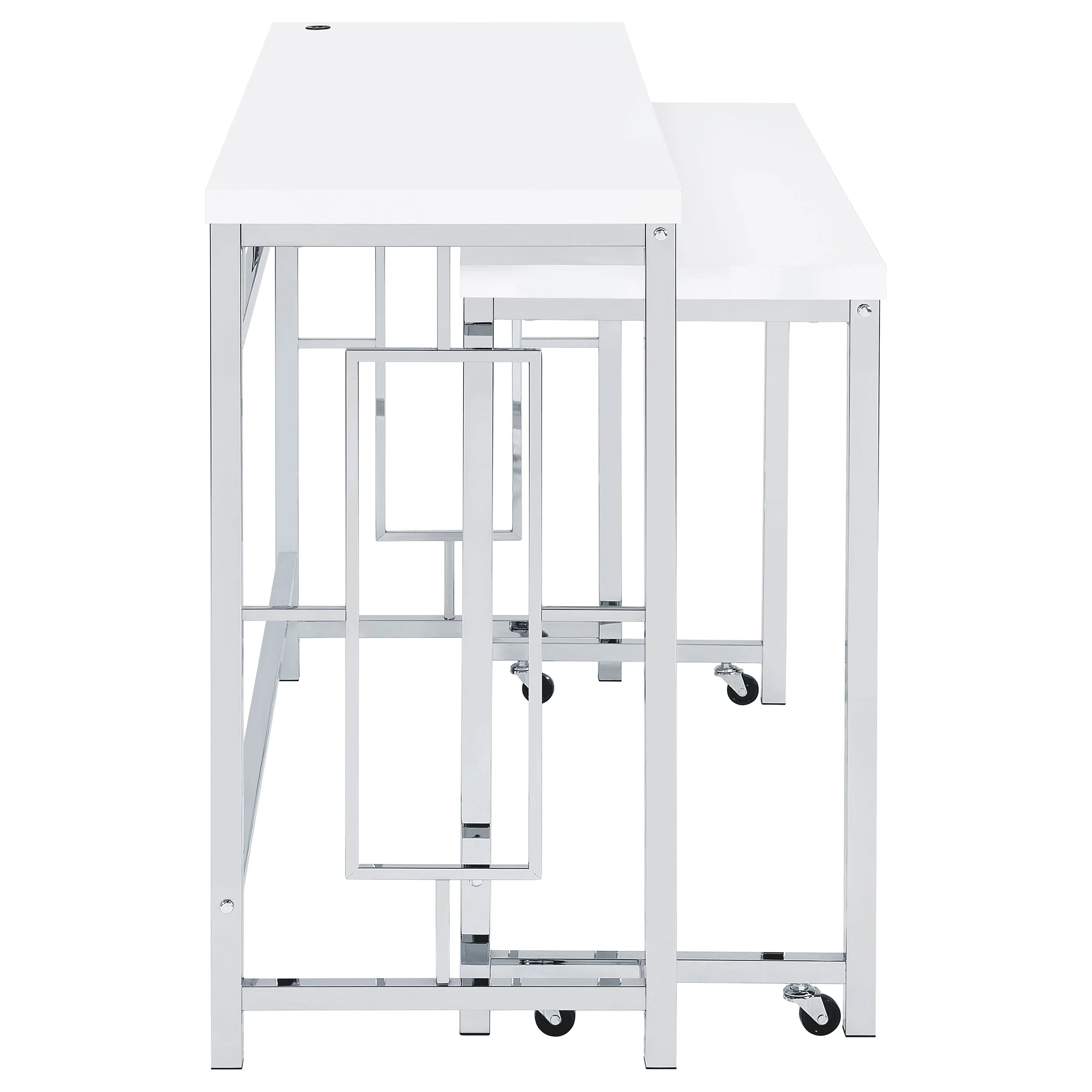 Jackson 4-piece Multipurpose Counter Height Table Set White - Image 9