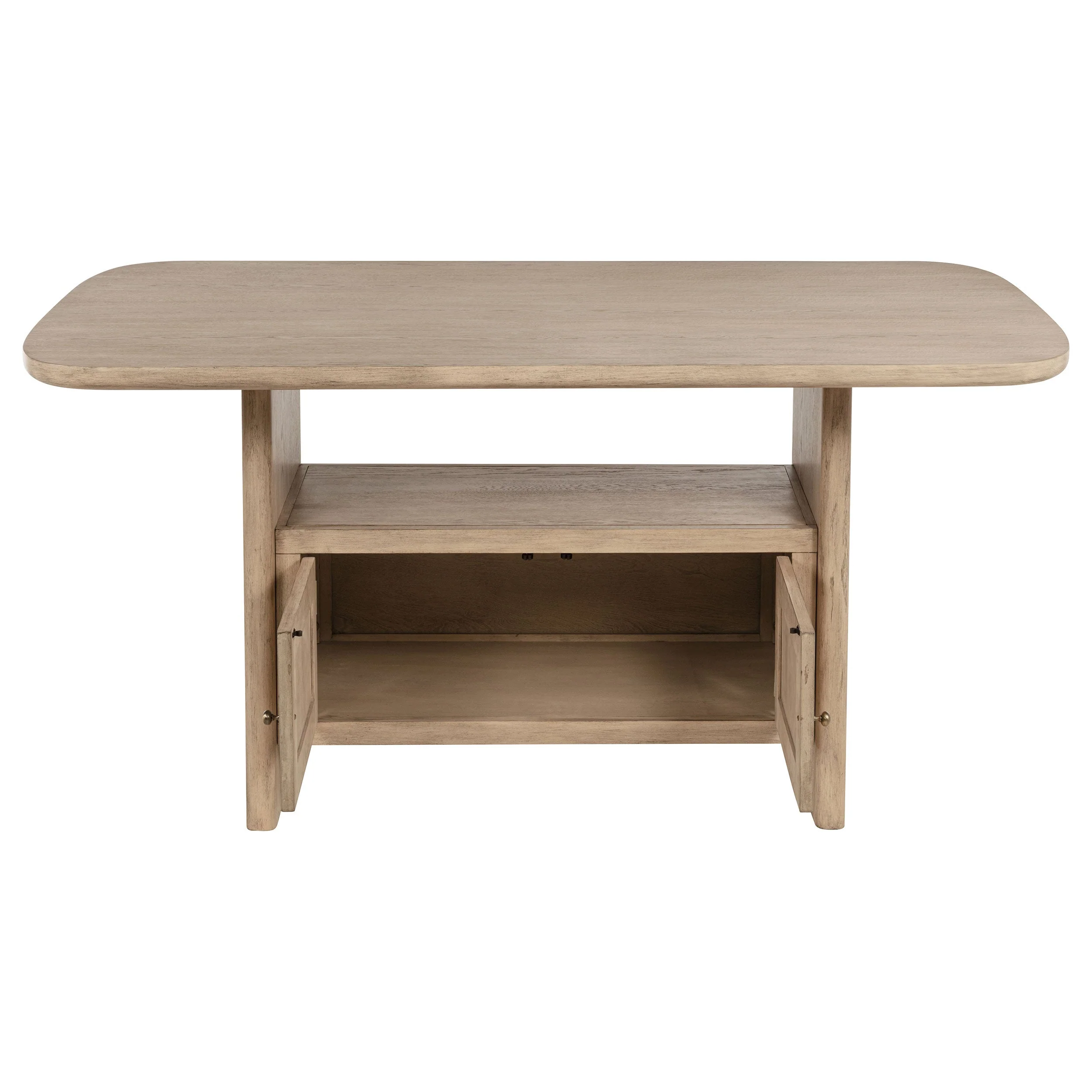 Kailani Wood Counter Height Dining Set Beige Oak - Image 10