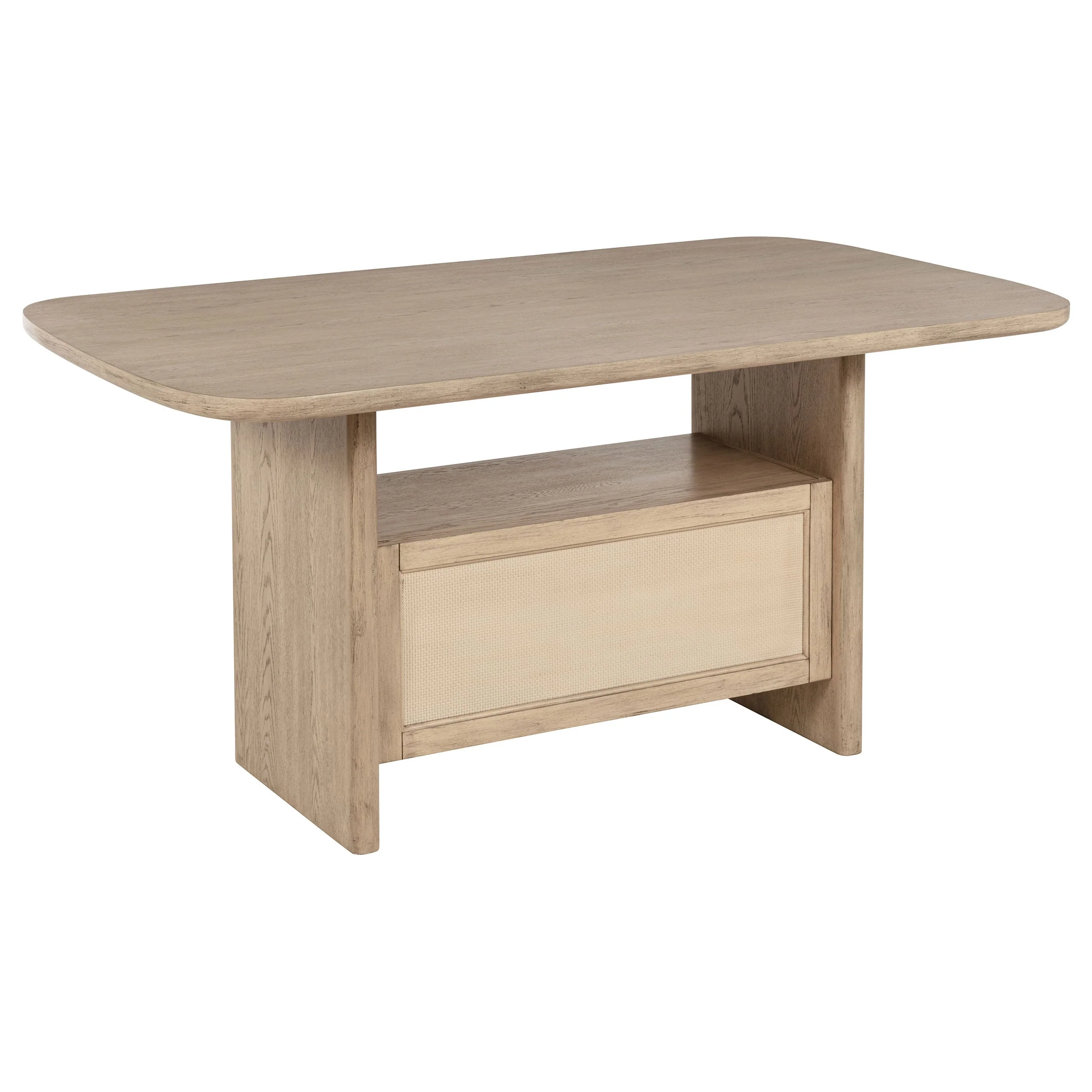 Kailani Wood Counter Height Dining Set Beige Oak - Image 13