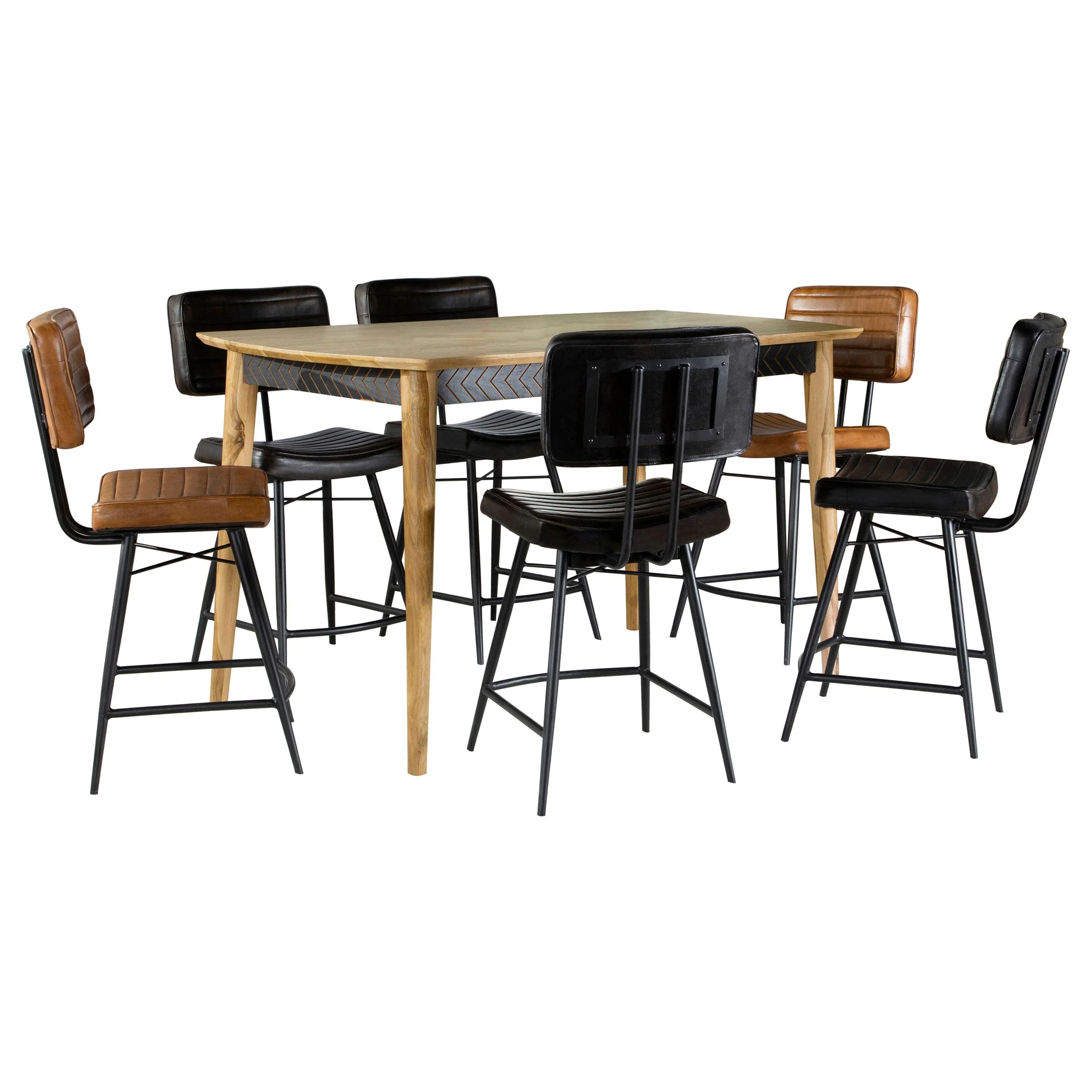 Partridge Counter Dining Set Sheesham - Image 13