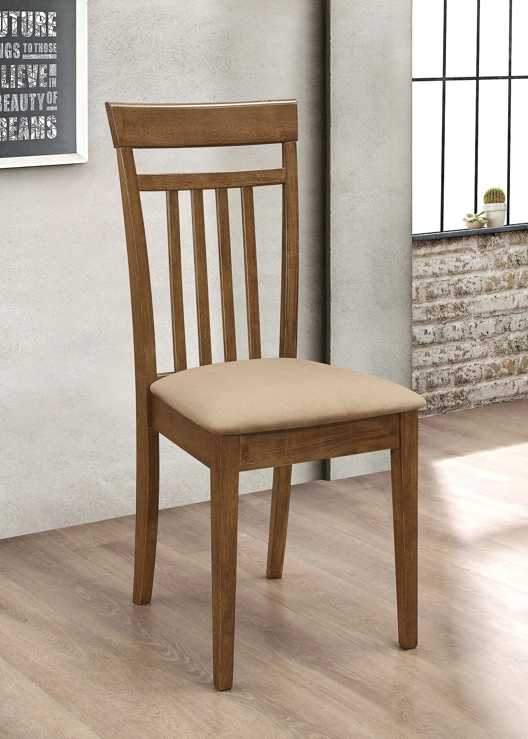 Robles 5-piece Rectangular Dining Table Set Chestnut - Image 9
