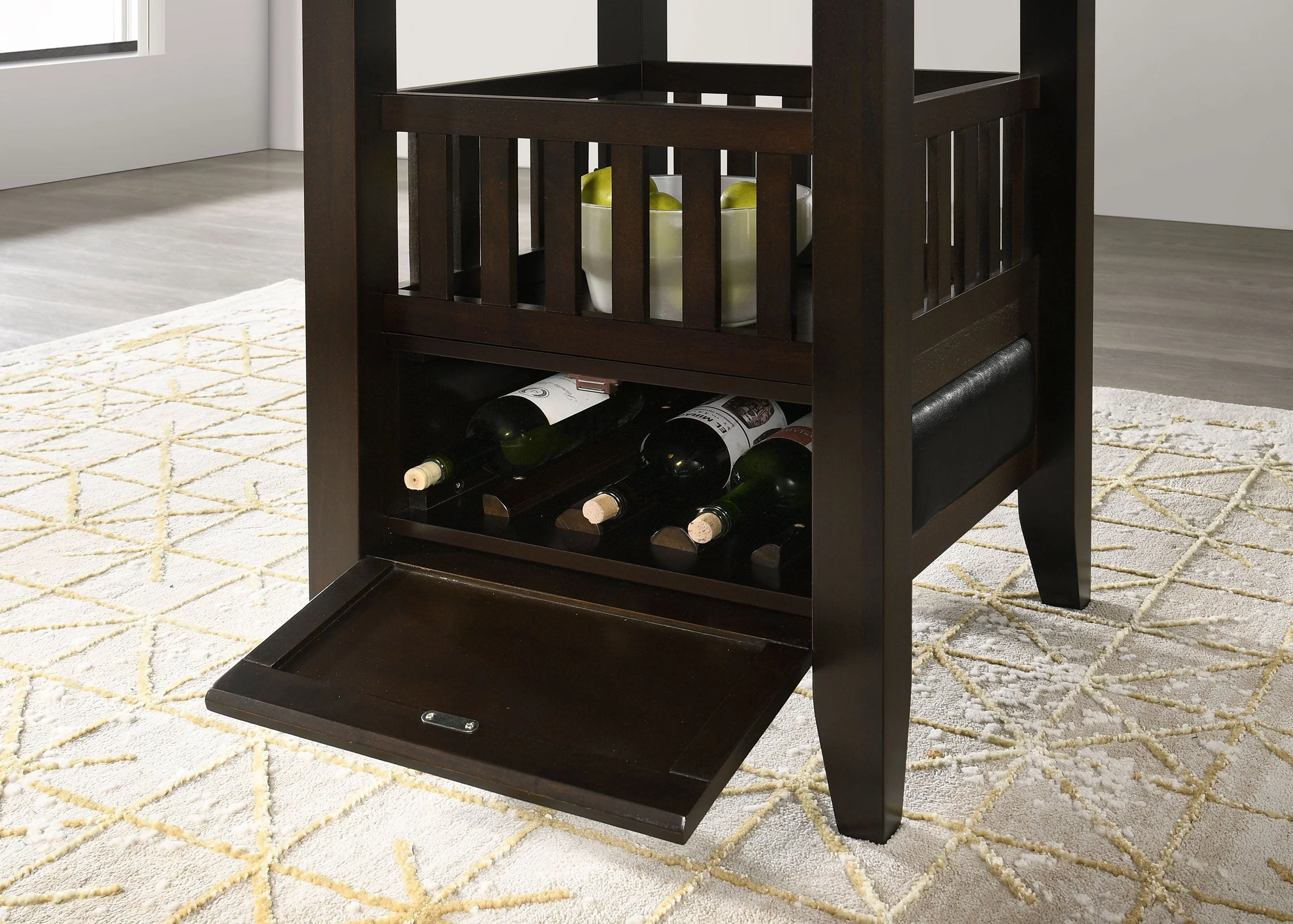 Jaden Square 47-inch Counter Height Dining Table Espresso - Image 11