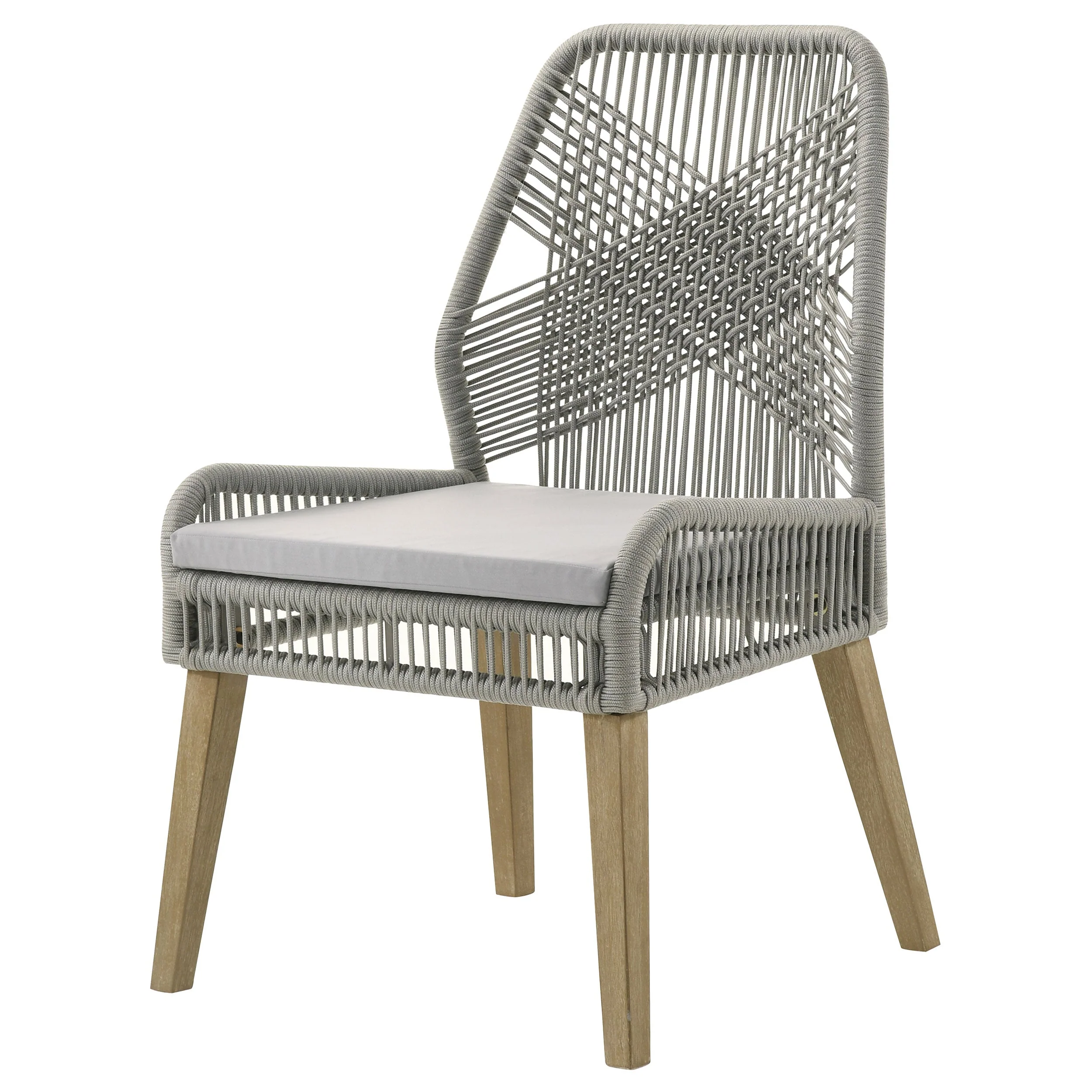 Nakia Woven Rope Dining Side Chairs (Set of 2) - Image 11