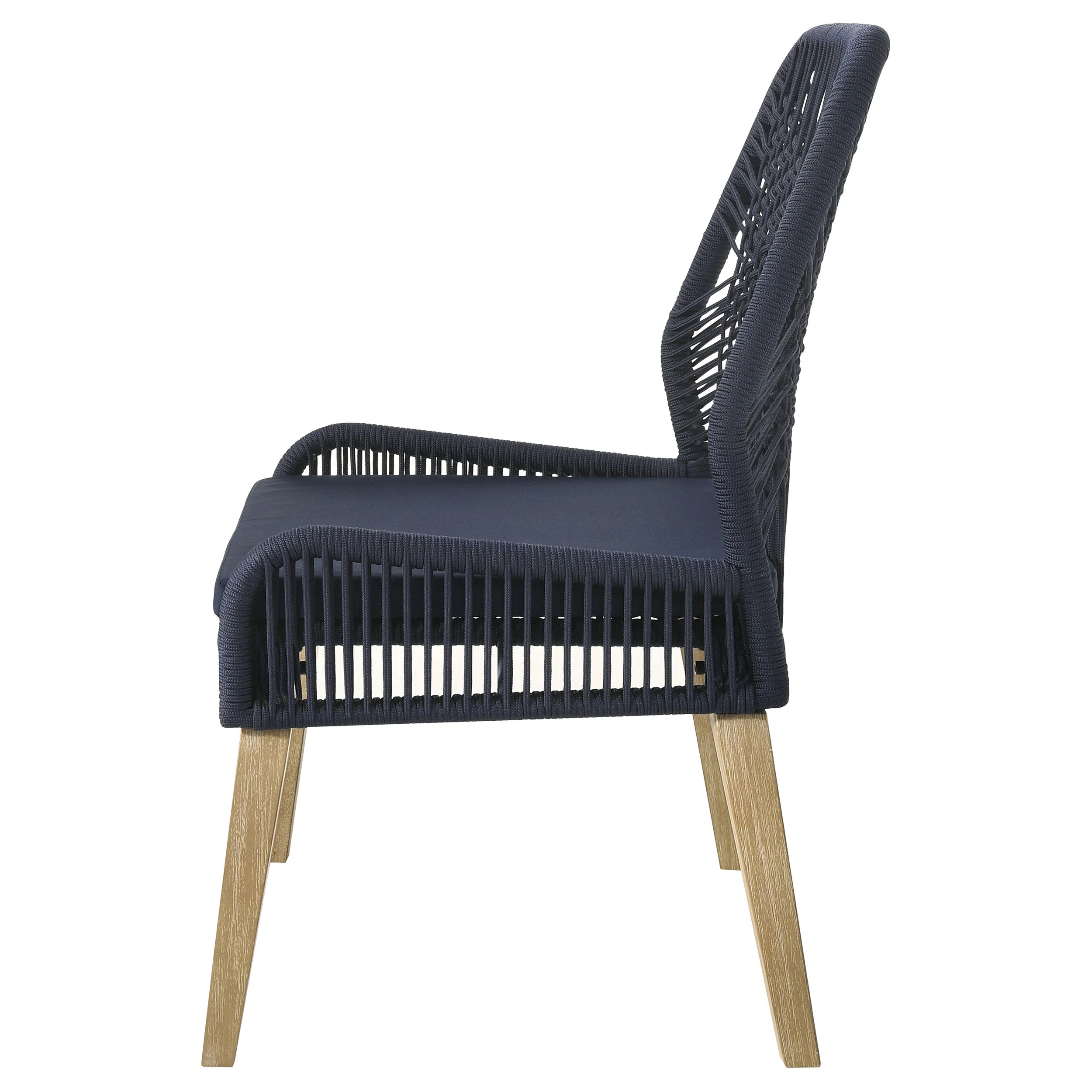 Nakia Woven Rope Dining Side Chairs (Set of 2) - Image 14