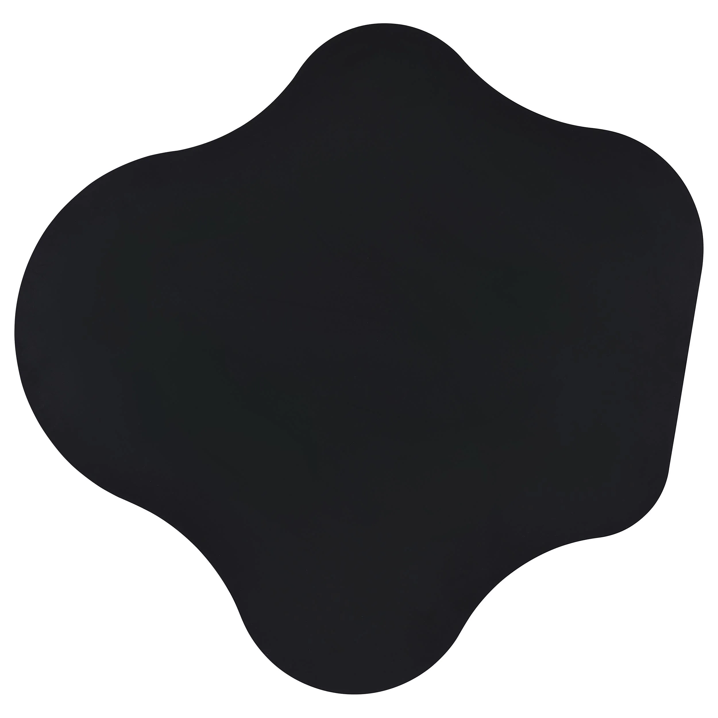 Keanu Curved 29-inch Cloud-Shaped Bistro Bar Table Black - Image 9