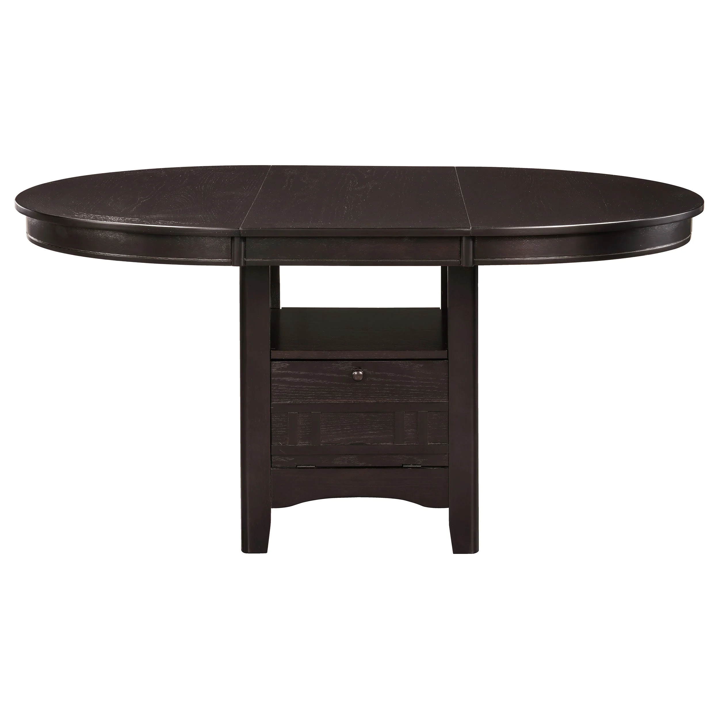 Lavon Oval 60-inch Extension Leaf Dining Table Medium - Image 8