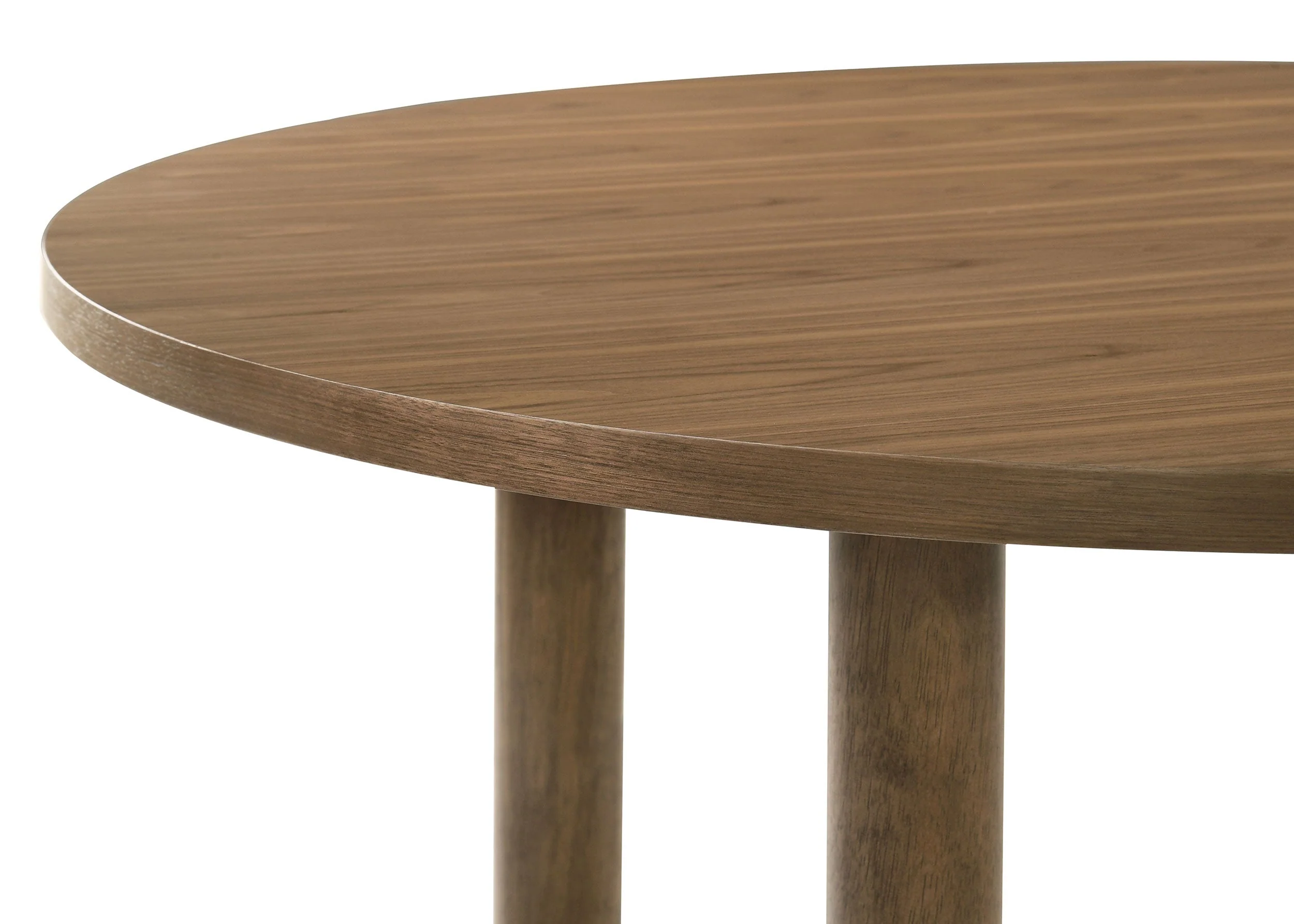 Crestmore 5-piece 46-inch Round Wood Dining Table Set Walnut - Image 11