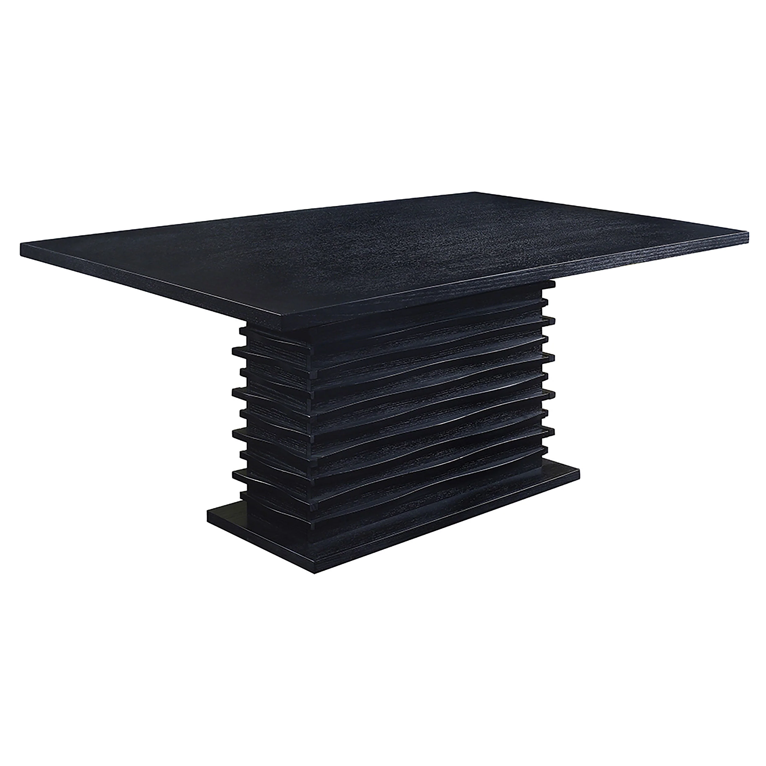 Stanton Rectangular 66-inch Dining Table Black - Image 2