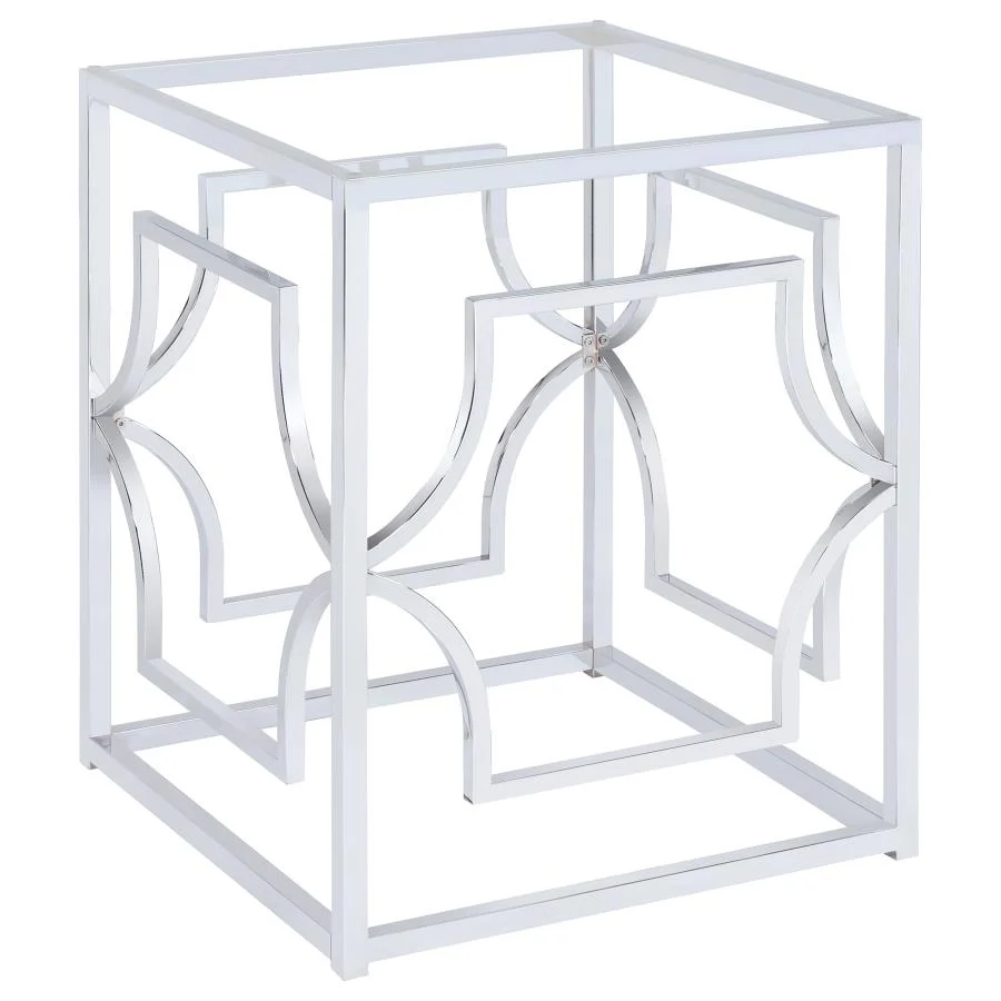 Starlight Square Metal Dining Table Base - Image 2