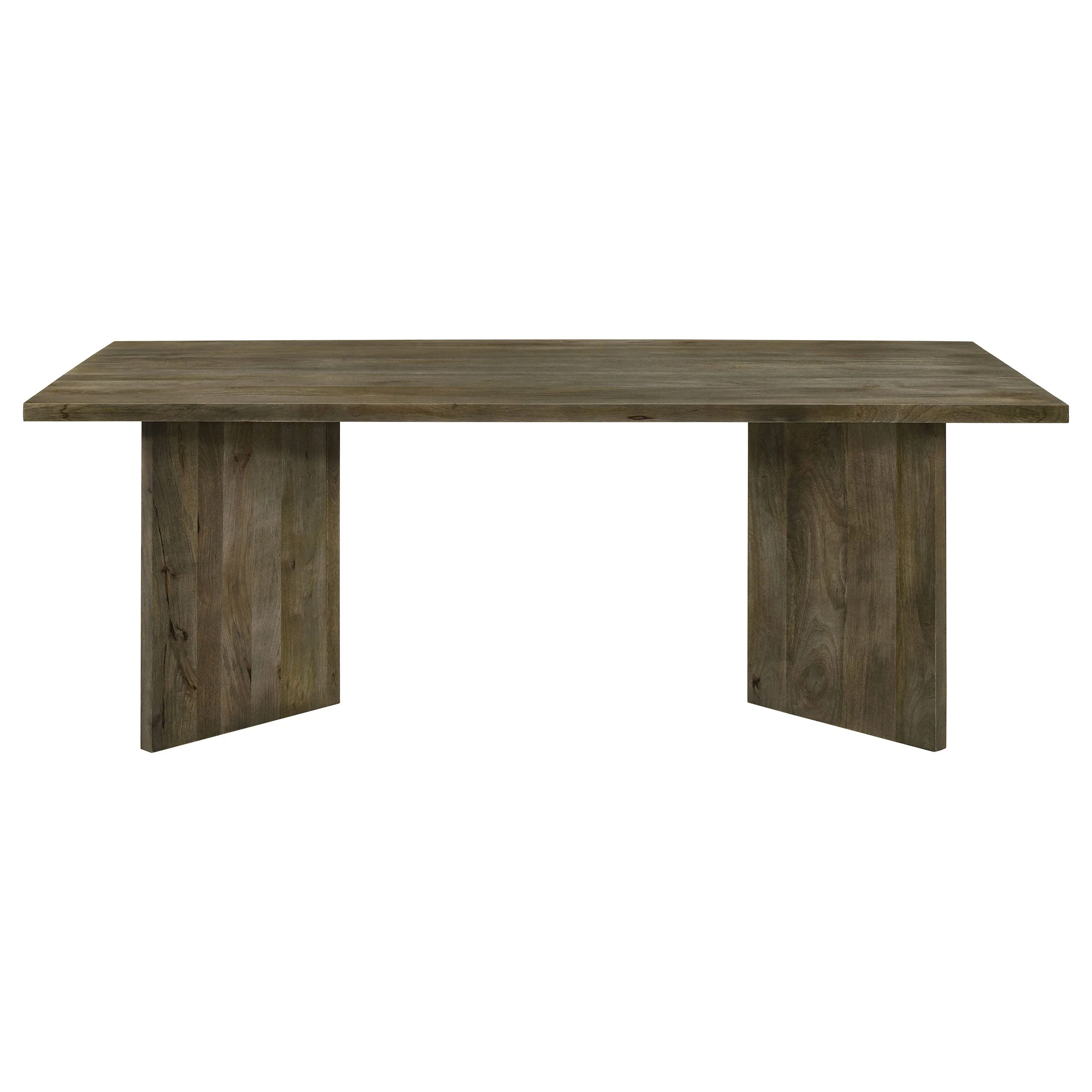 Tyler 80-inch Solid Wood Dining Table Mango Brown - Image 4