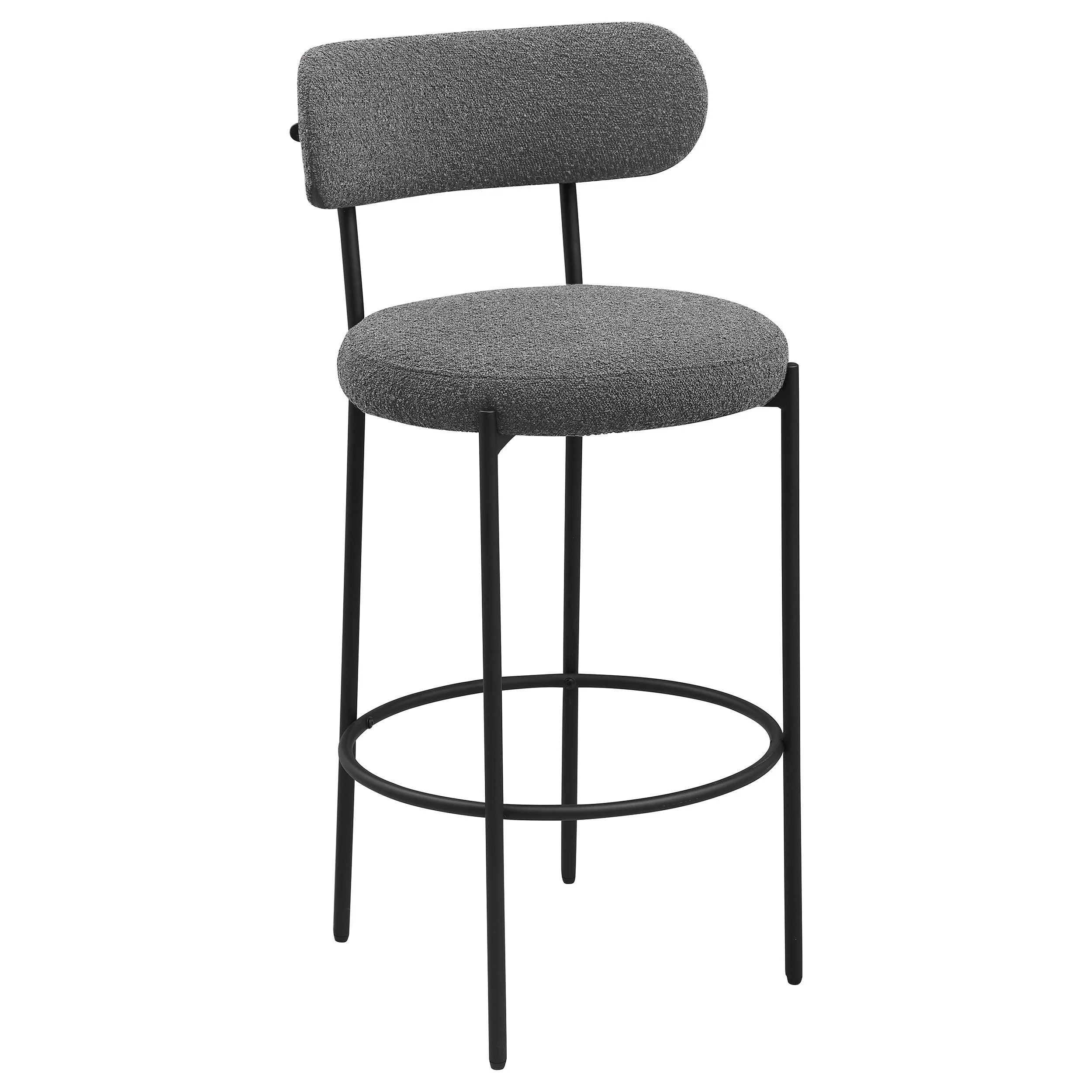 Viola Boucle Upholstered Bar Chair (Set of 2) - Image 8
