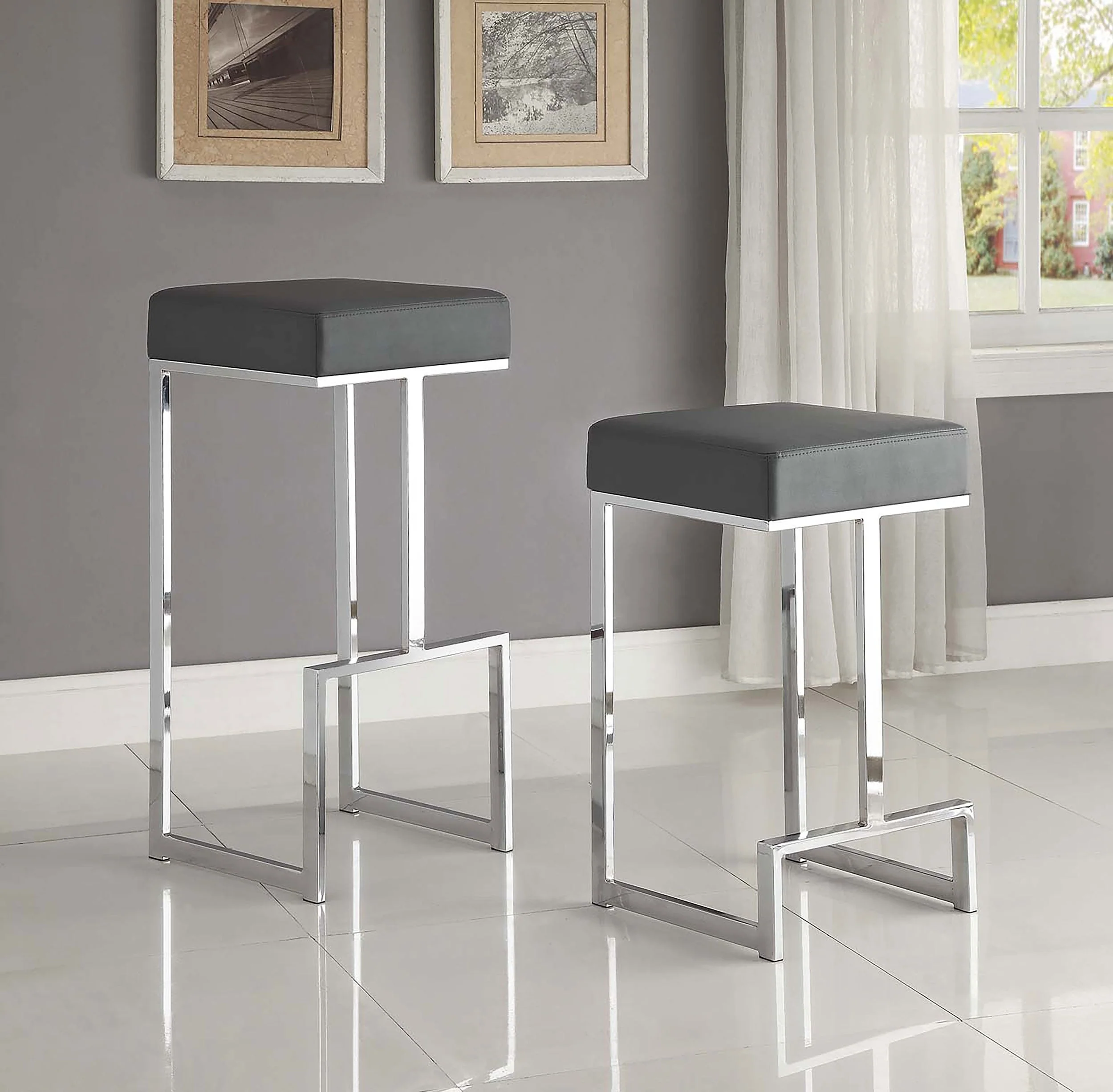 Gervase Square Bar Stool - Image 15