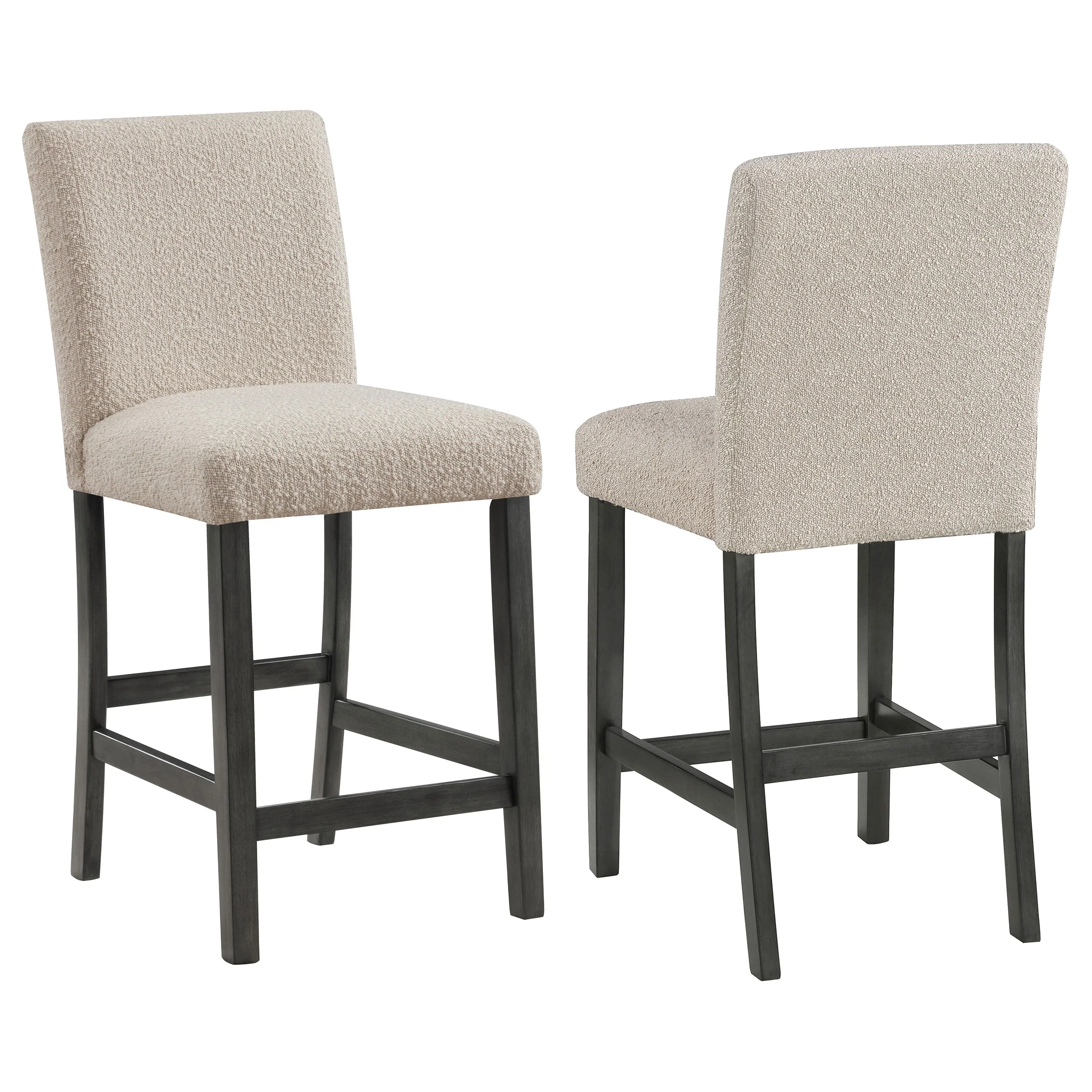 Alba Boucle Upholstered Counter Chair (Set of 2) - Image 3