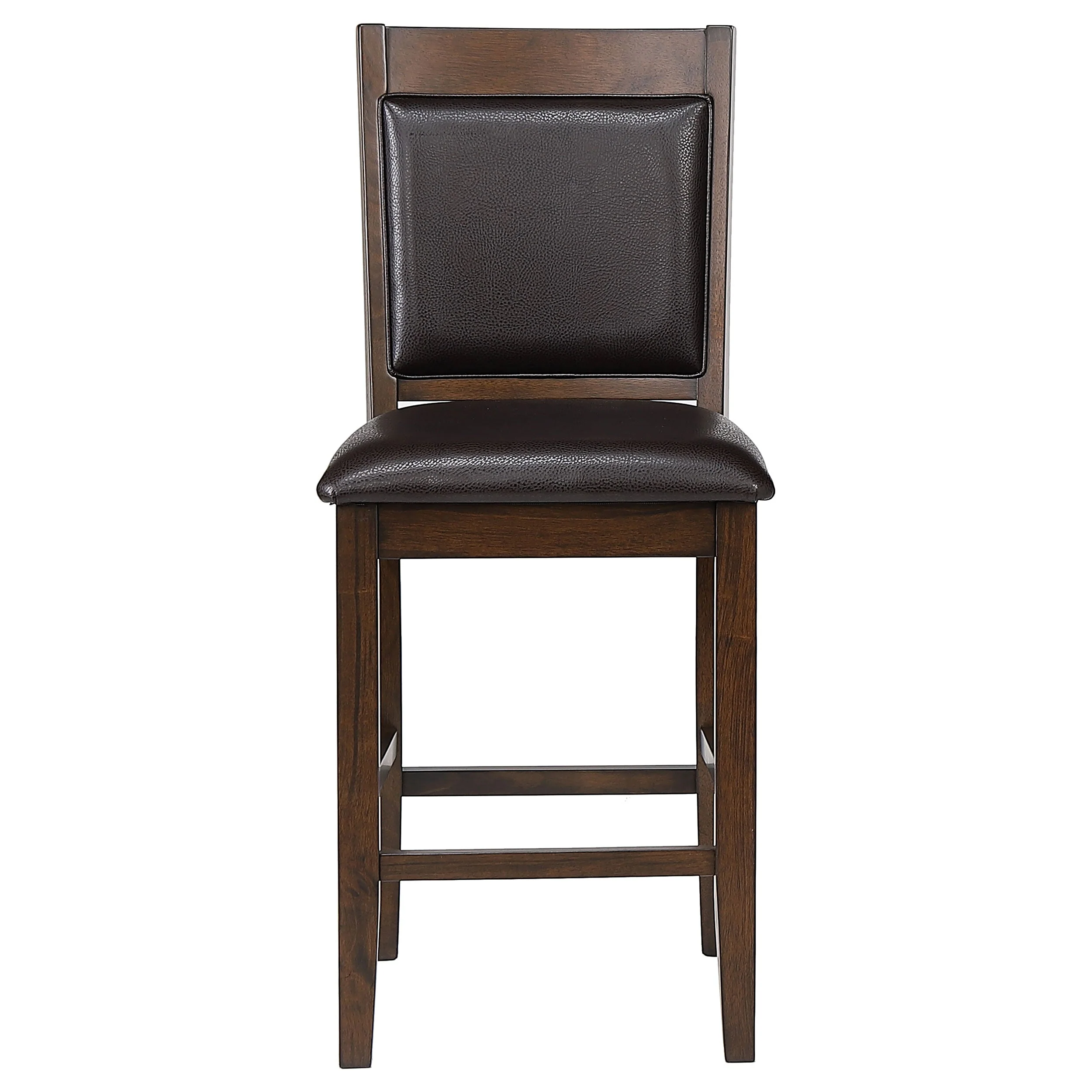 Dewey Upholstered Counter Chair Walnut (Set of 2) - Image 5