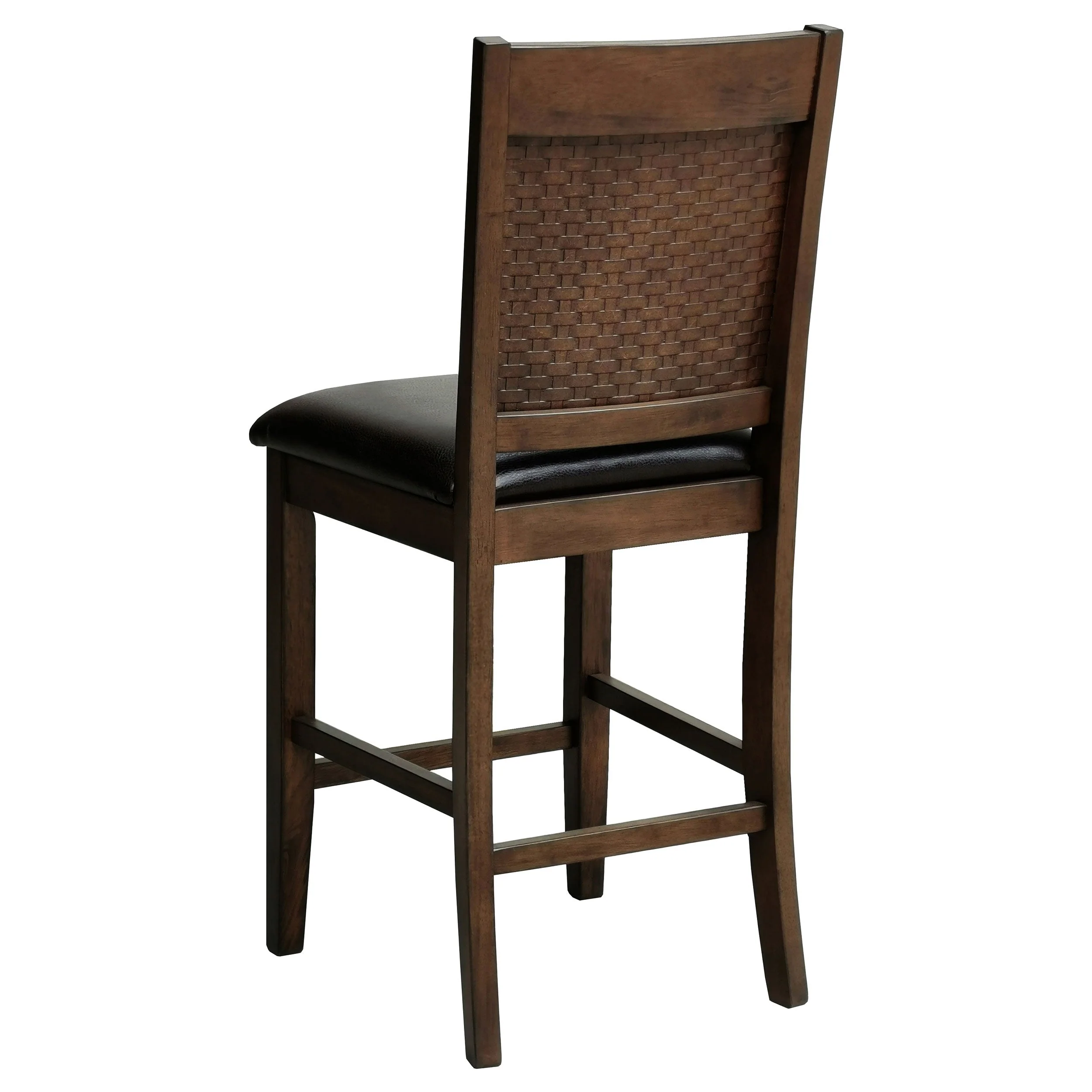 Dewey Upholstered Counter Chair Walnut (Set of 2) - Image 8