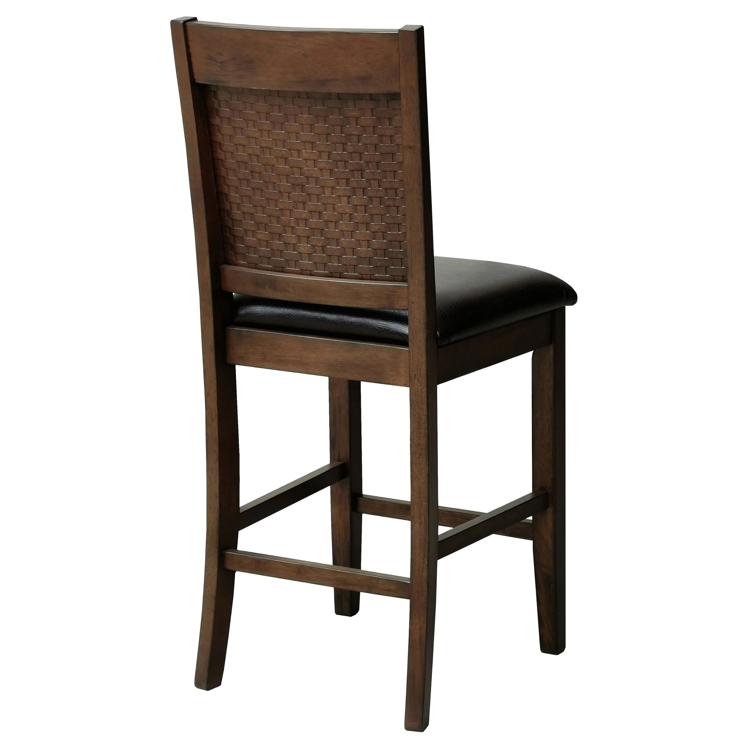 Dewey Upholstered Counter Chair Walnut (Set of 2) - Image 9