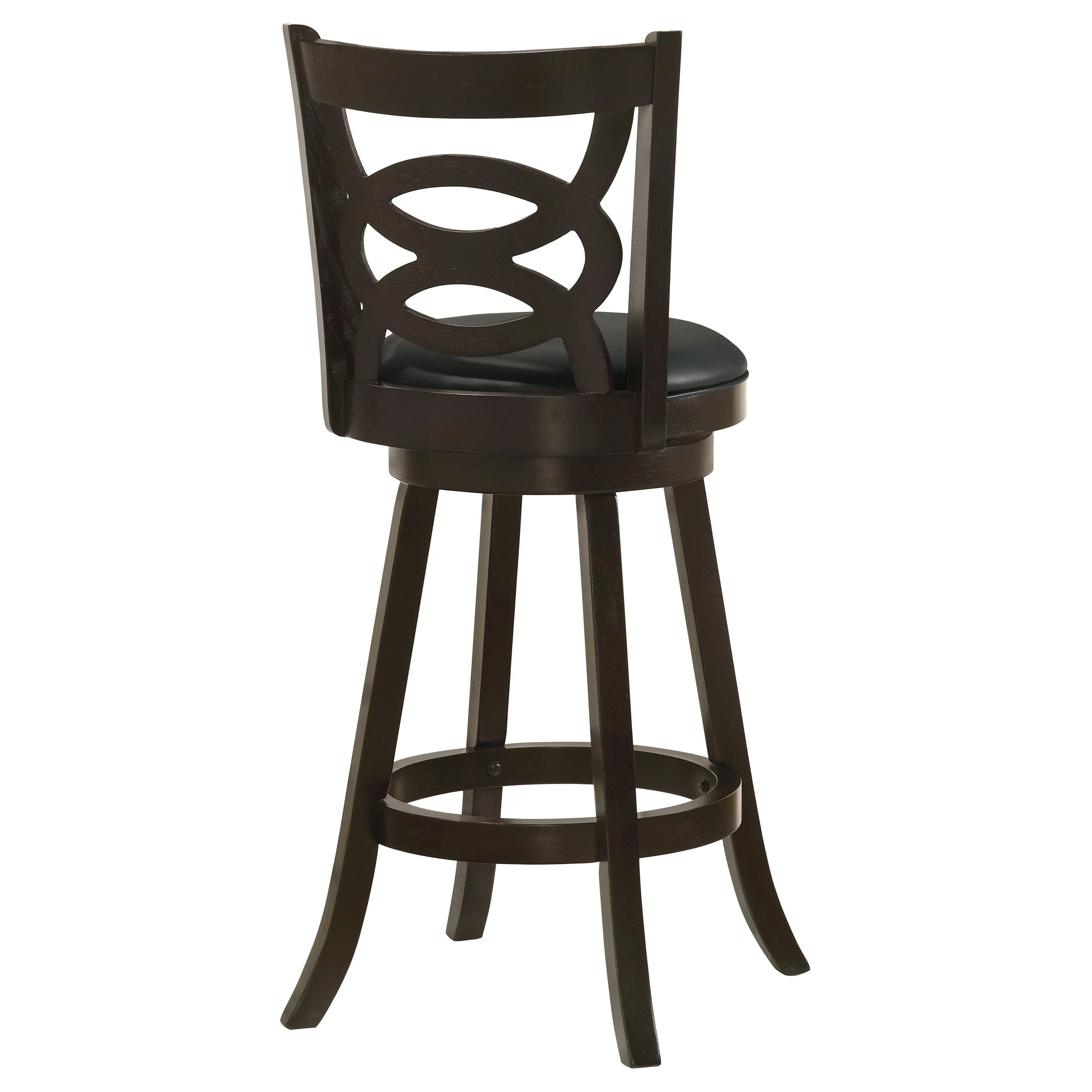 Calecita Wood Swivel Bar Chair Cappuccino (Set of 2) - Image 9