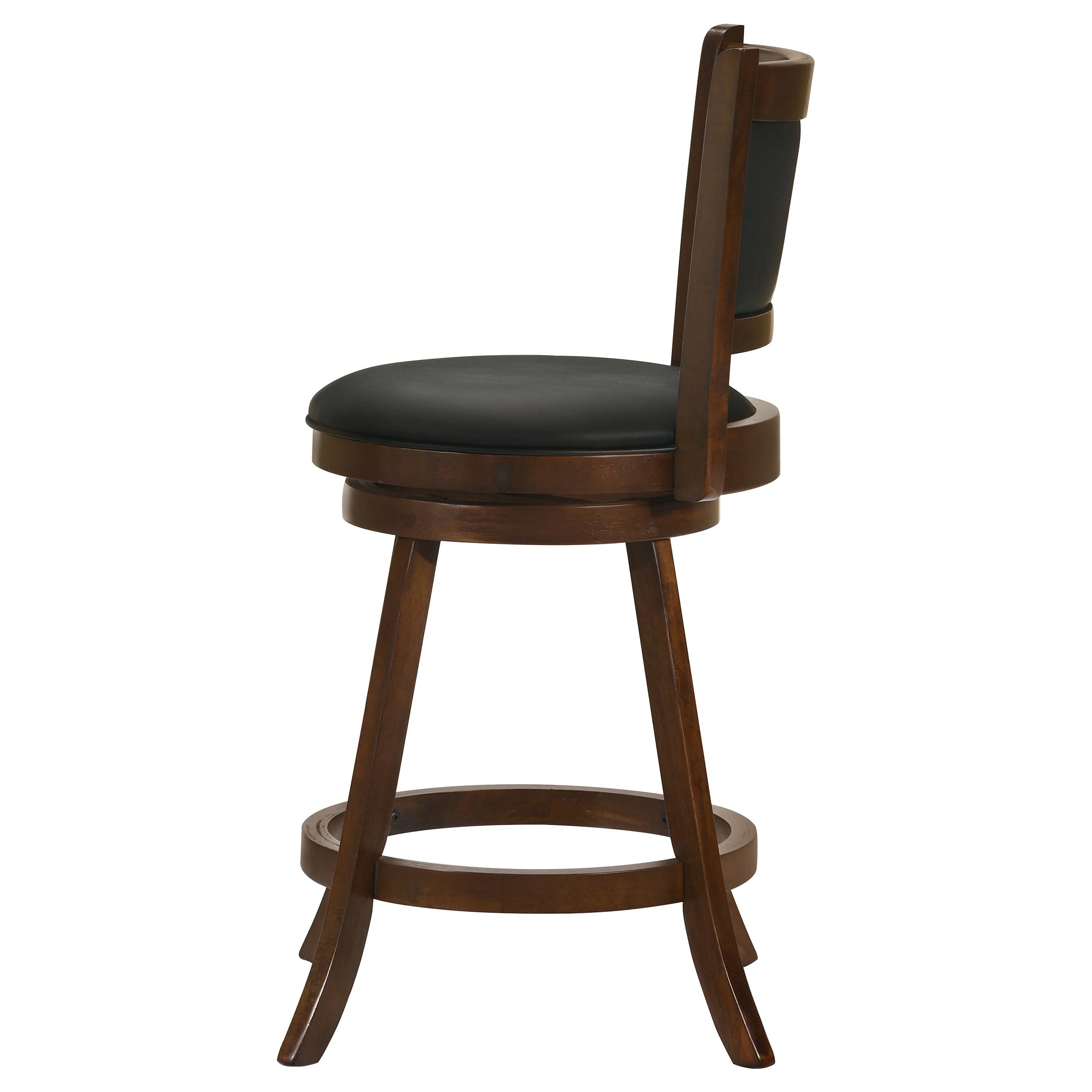 Broxton Upholstered Swivel Counter Chair Chestnut (Set of 2) - Image 7