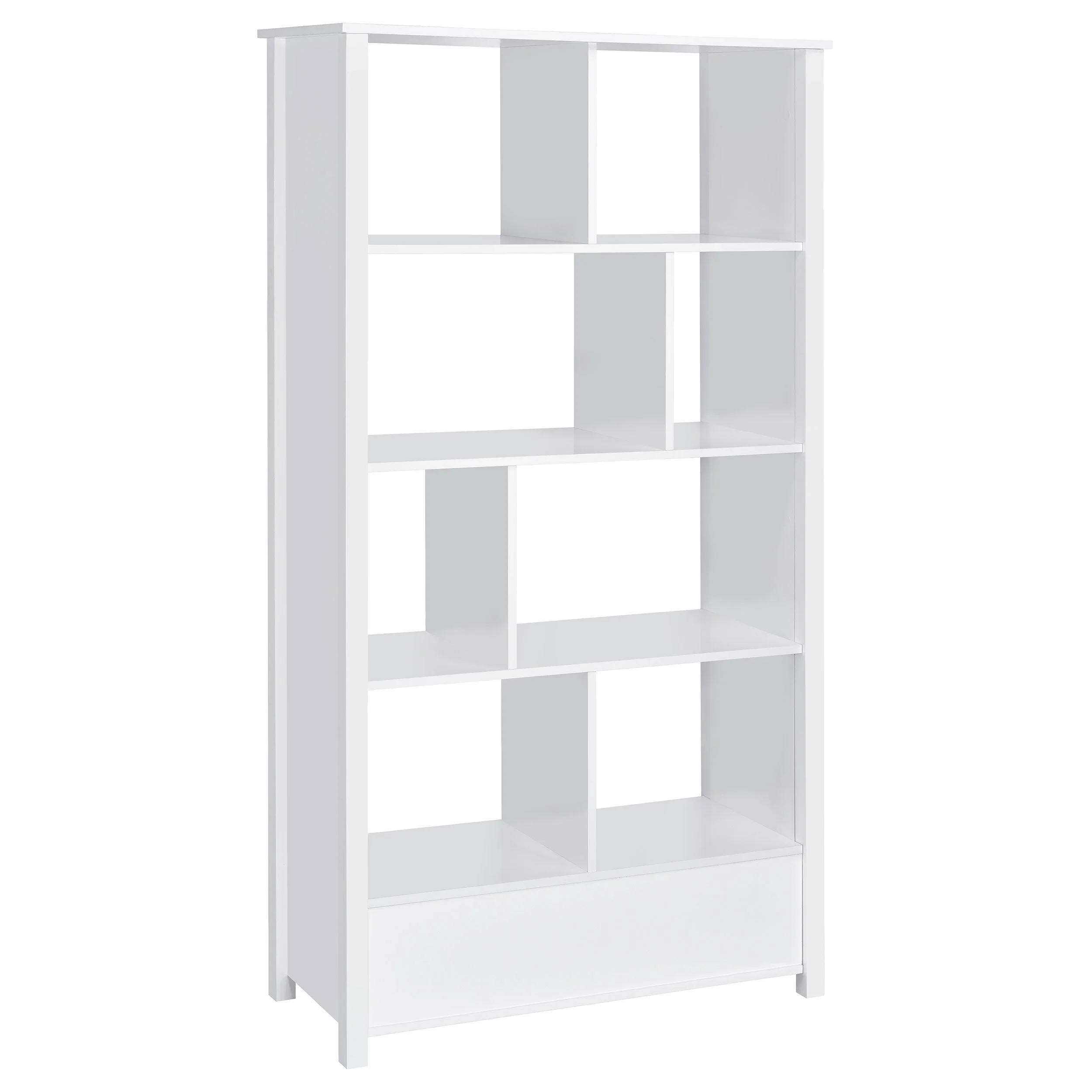 Dylan 68-inch 4-shelf Storage Bookshelf High Gloss - Image 13