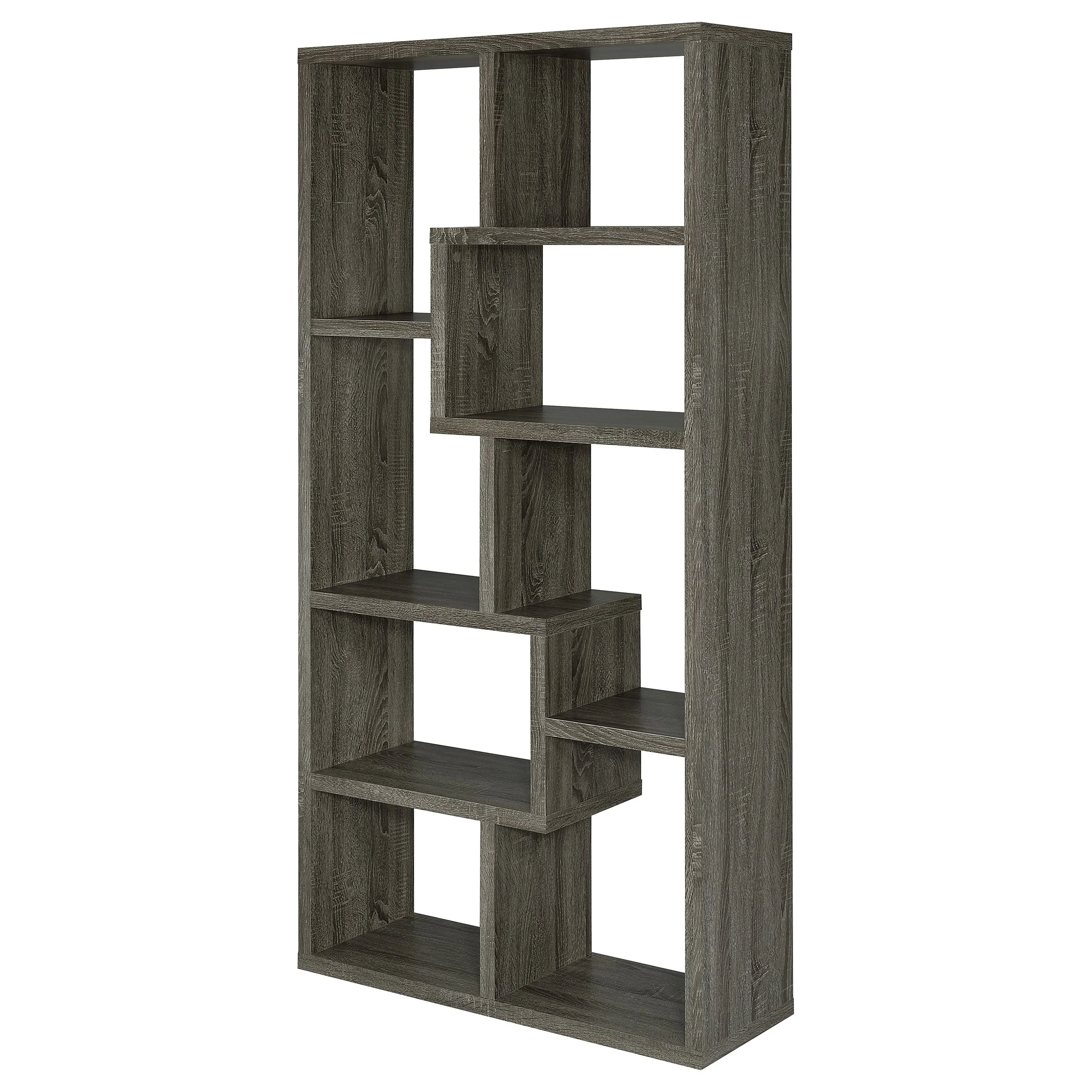 Theo 71-inch 6-shelf Bookshelf - Image 17
