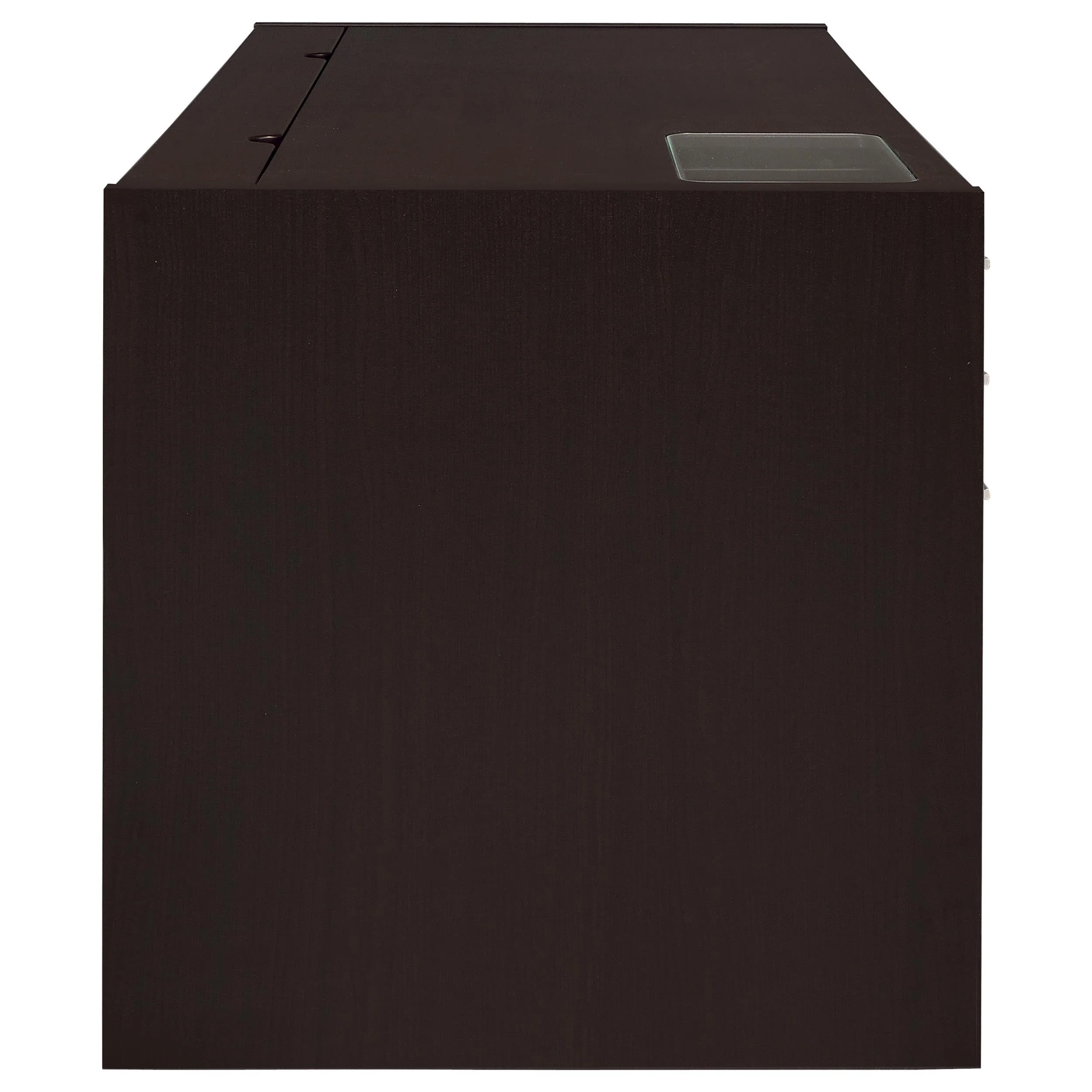 Halston 60-inch 3-drawer Office Computer Desk Cappuccino - Image 8