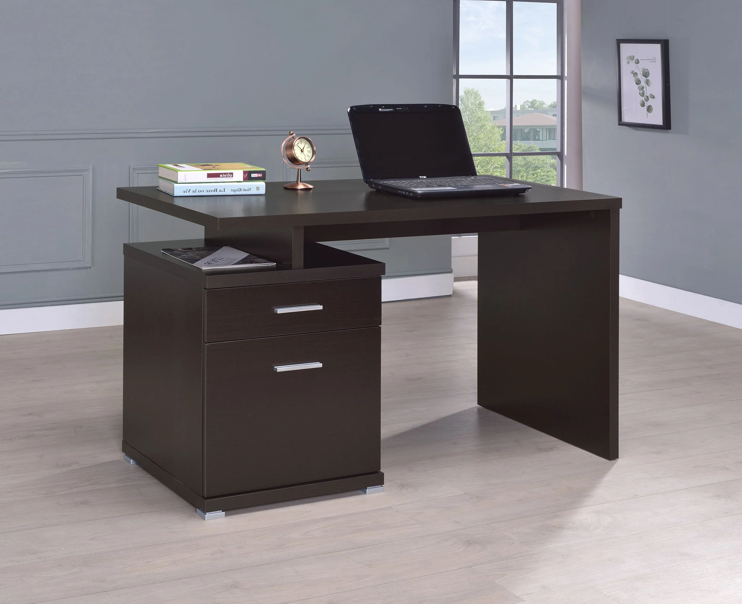 Irving 47-inch 2-drawer Office Computer Desk - Image 9