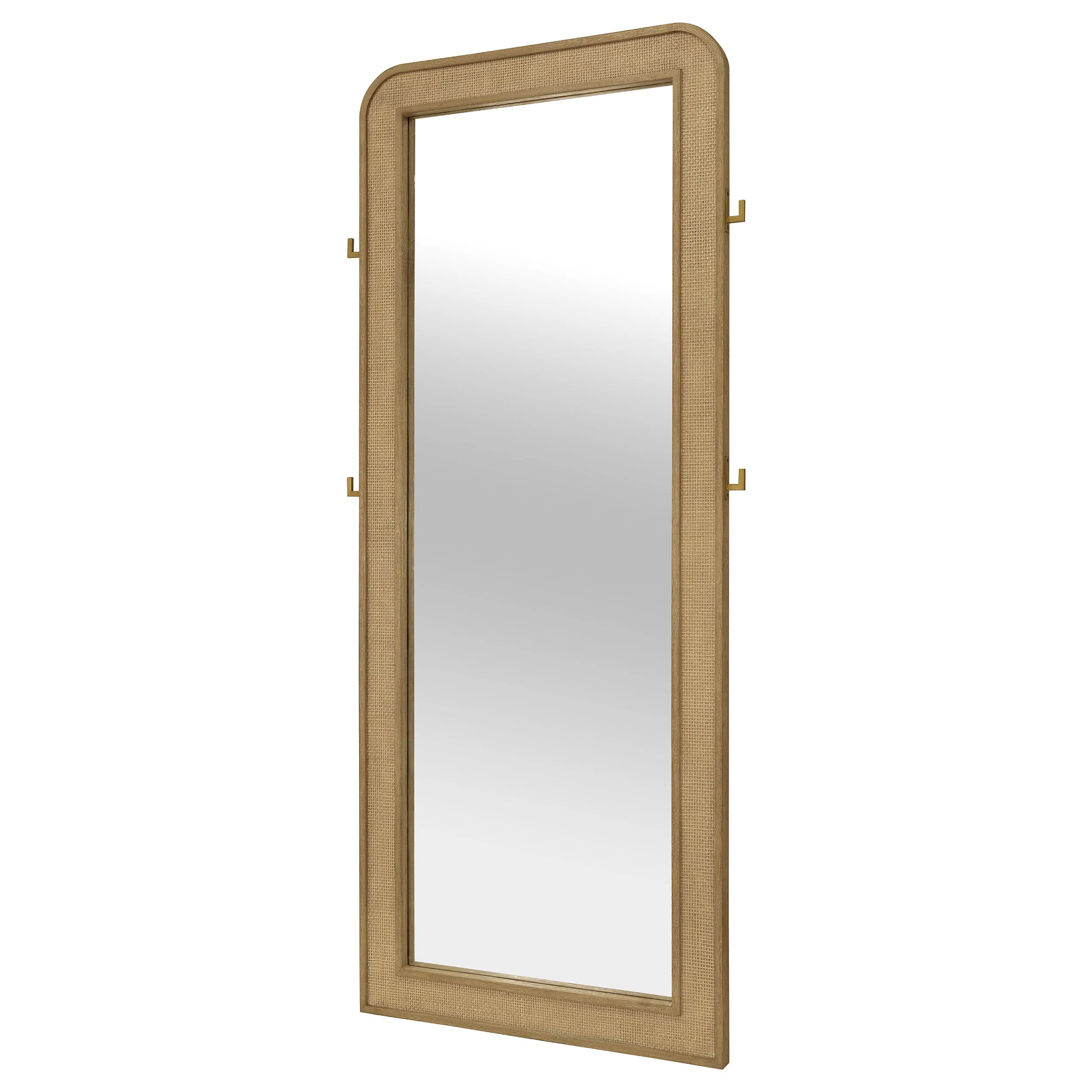 Arini Cane Weave Full Length Standing Floor Mirror - Image 9