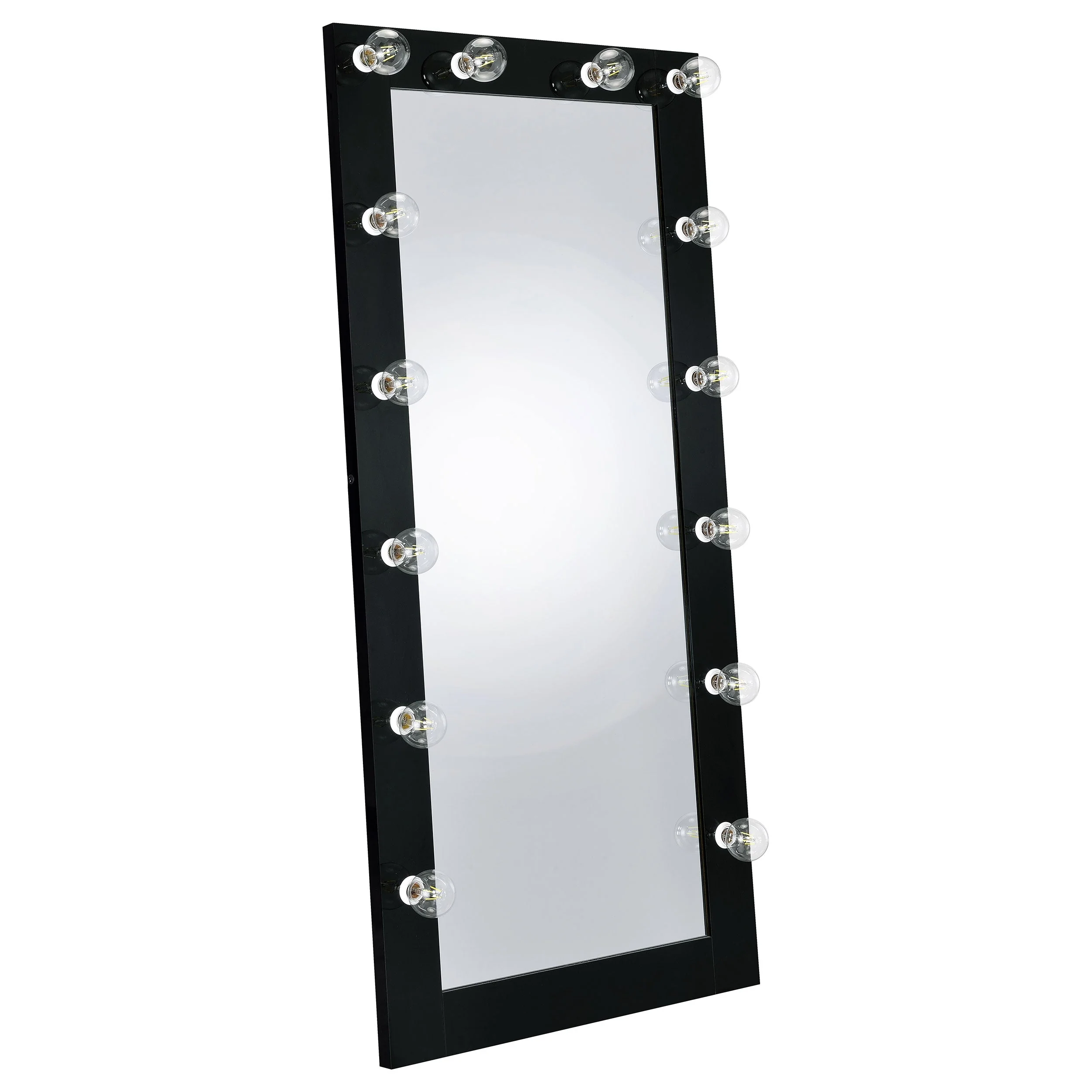 Zayan 32 x 71 Inch Floor Mirror LED ing Gloss - Image 3