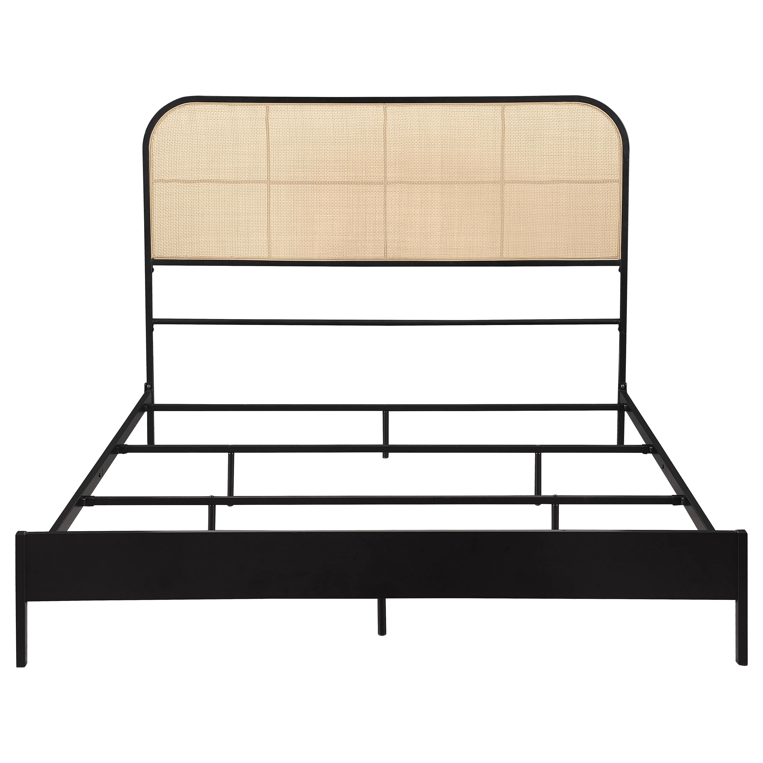 Amherst Radio Weave Rattan Metal Bed - Image 22