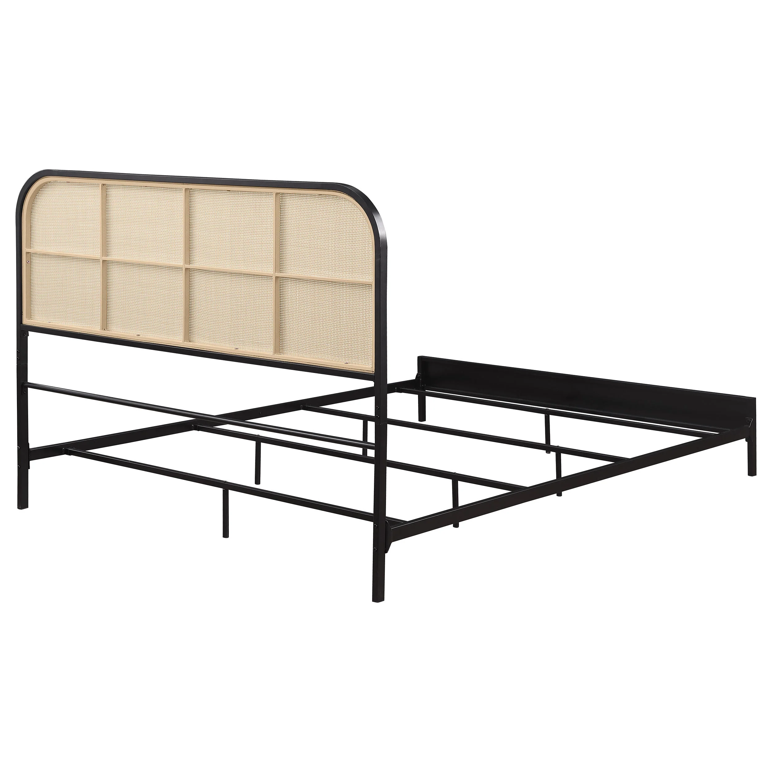 Amherst Radio Weave Rattan Metal Bed - Image 46