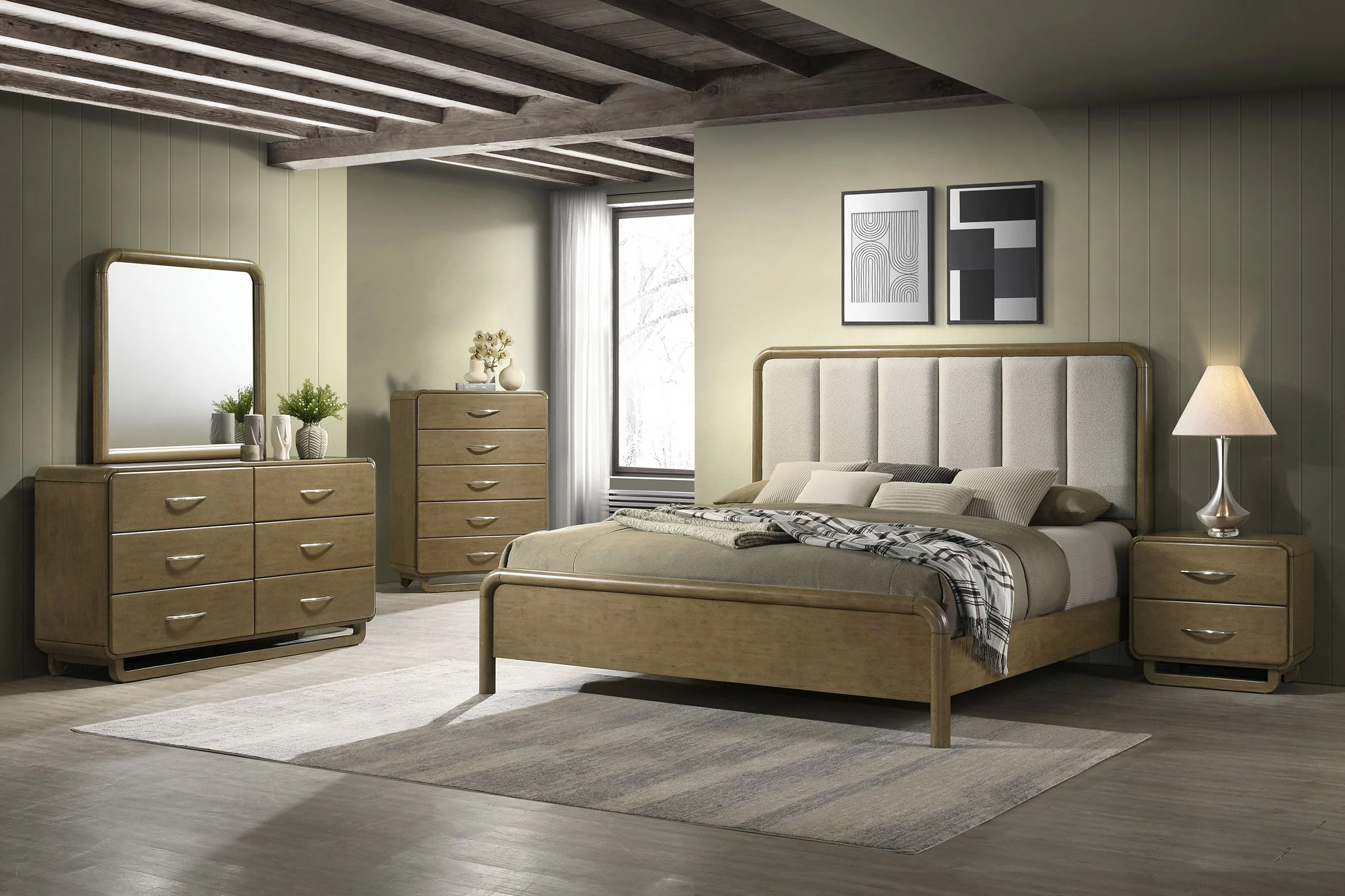 Amsbury Bedroom Set Nutmeg - Image 10