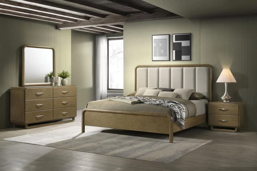 Amsbury Bedroom Set Nutmeg - Image 6