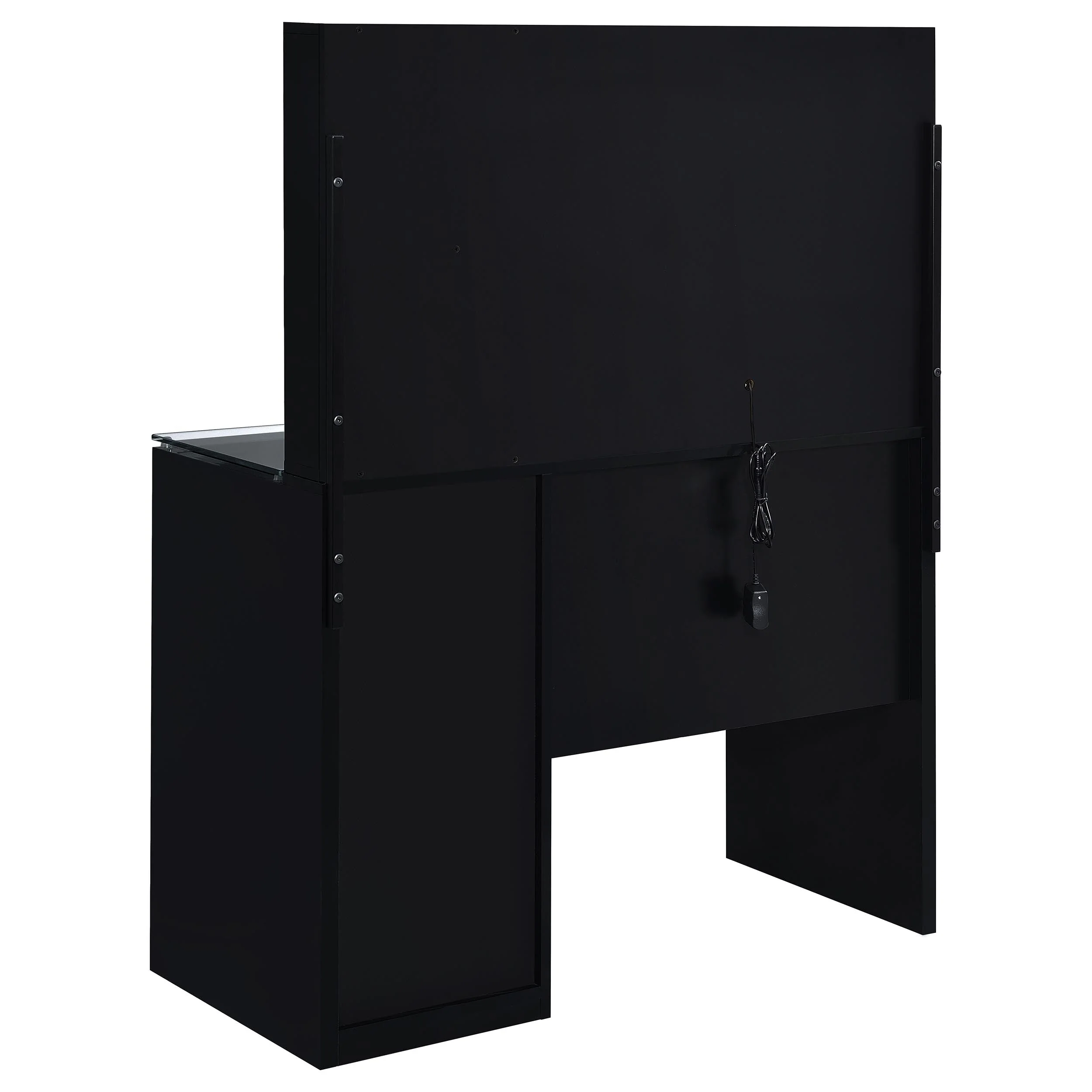 Flora 2-drawer Vanity Set with LED Mirror High Gloss - Image 24