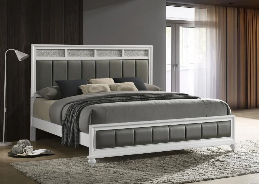 Barzini Wood Panel Bed - Image 2