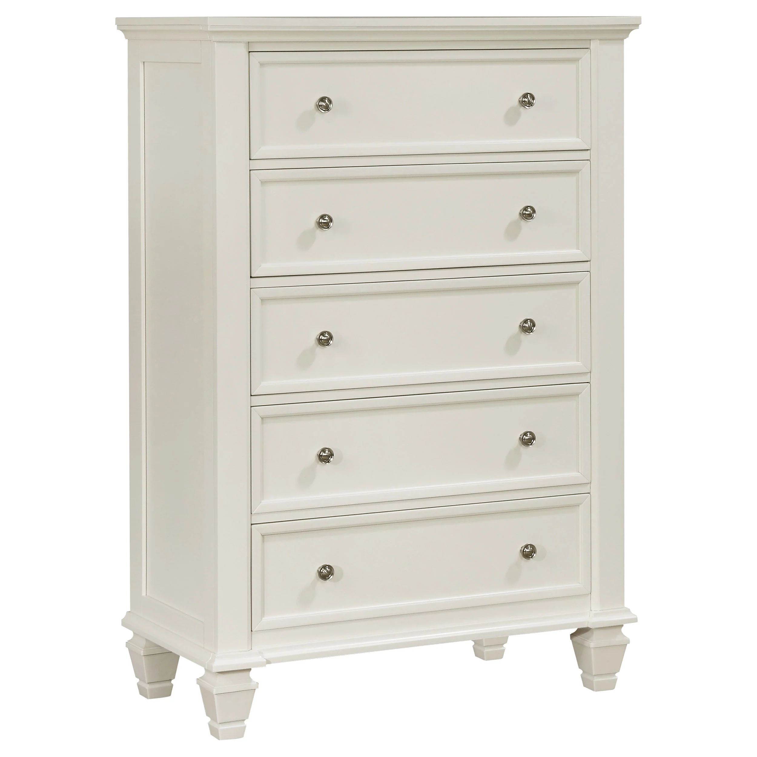 Sandy Beach 5-drawer Bedroom Chest - Image 2