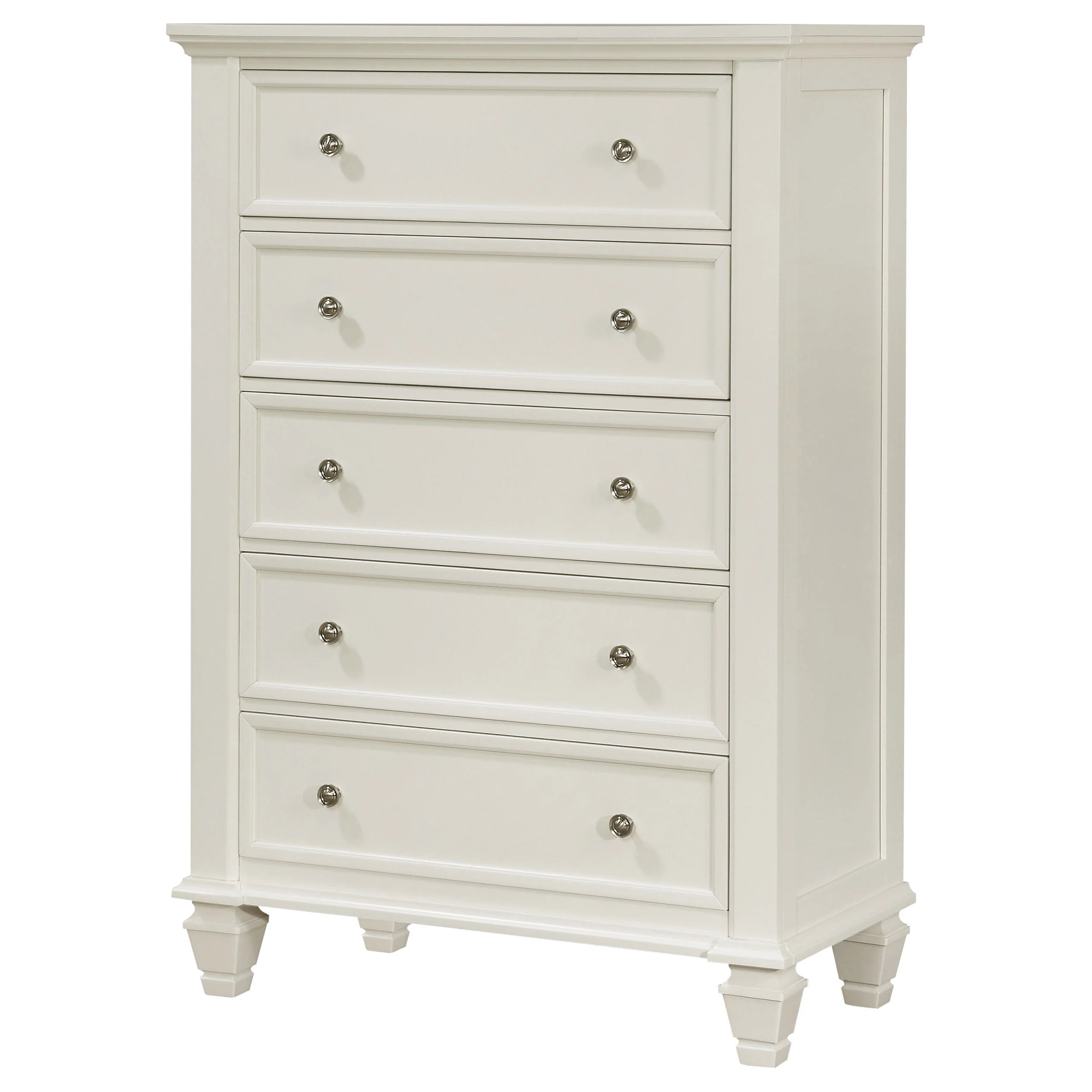Sandy Beach 5-drawer Bedroom Chest - Image 5