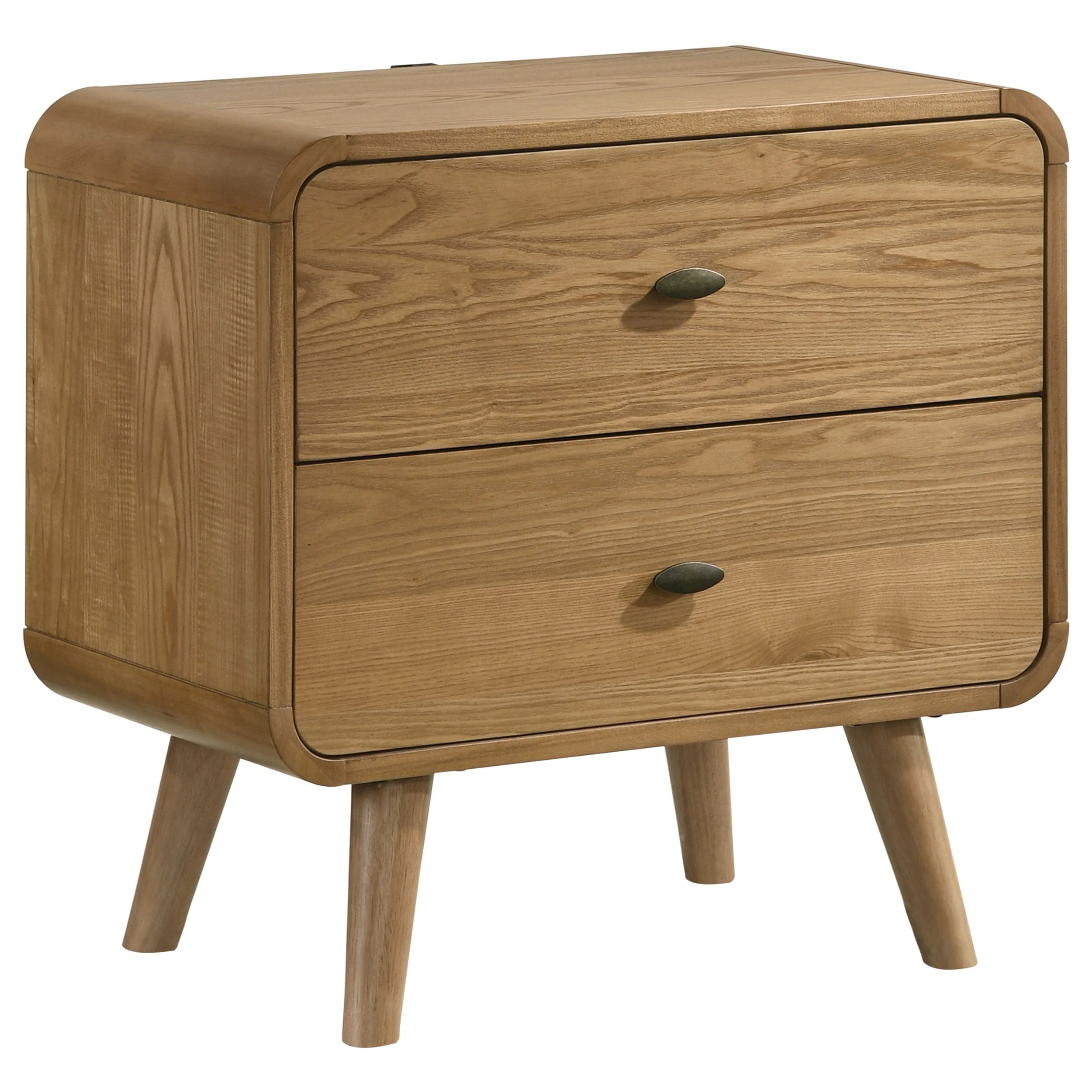 Robyn 2-drawer Nightstand Bedside Table - Image 4