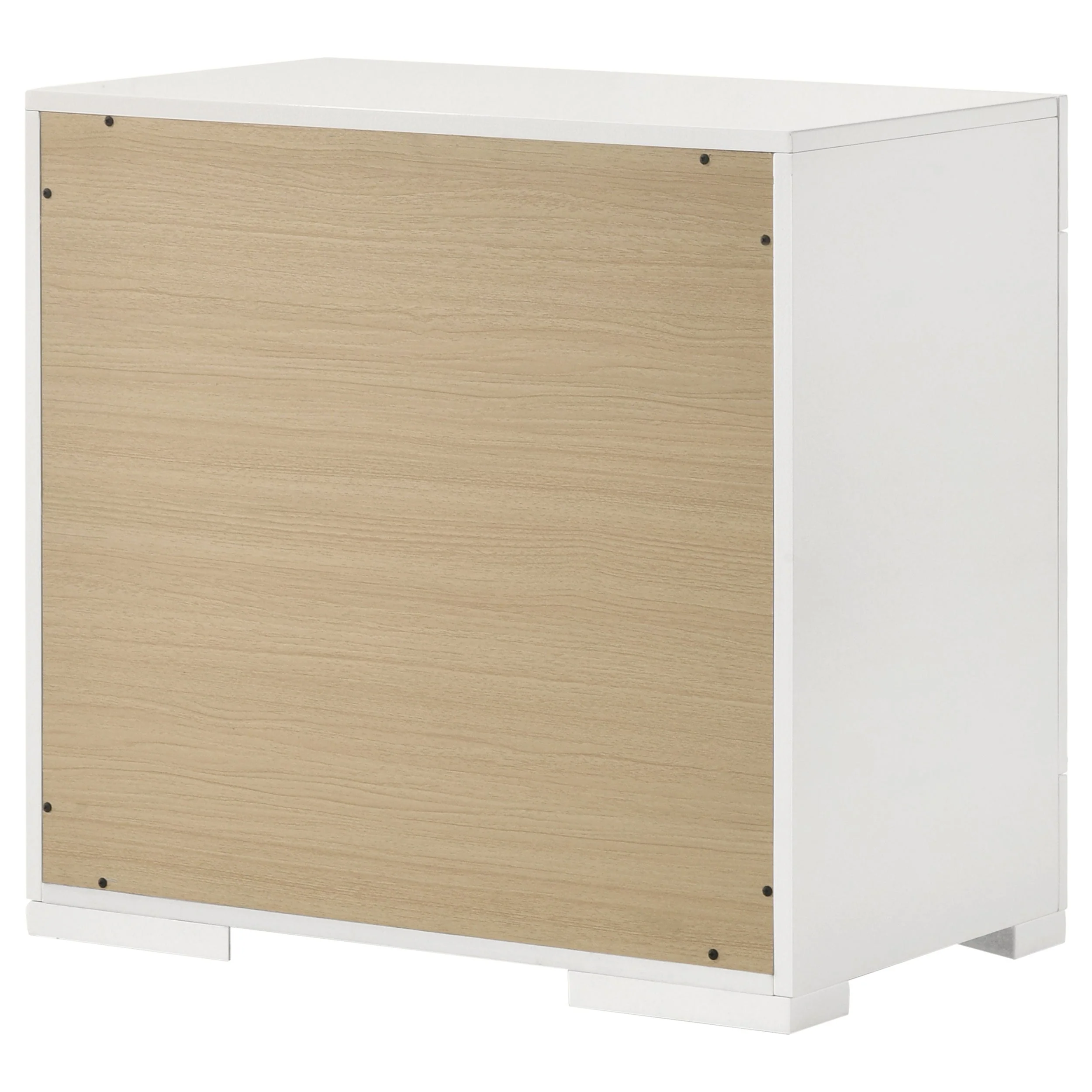 Ives 2-drawer Nightstand Bedside Table High Gloss - Image 17