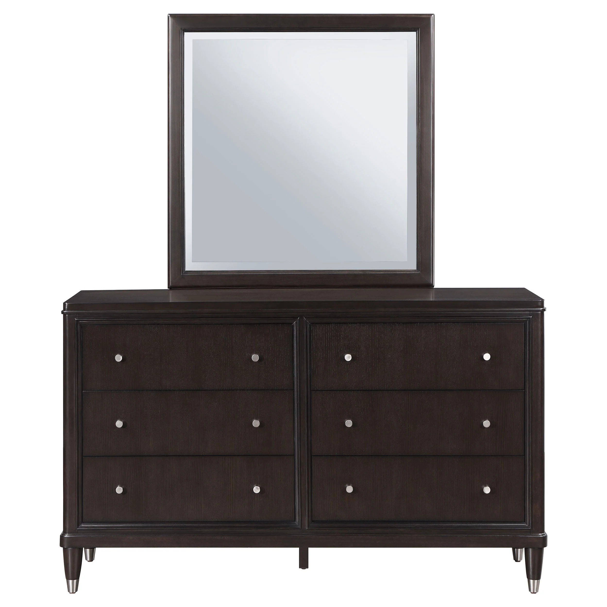 Emberlyn 6-drawer Dresser with Mirror Brown - Image 4