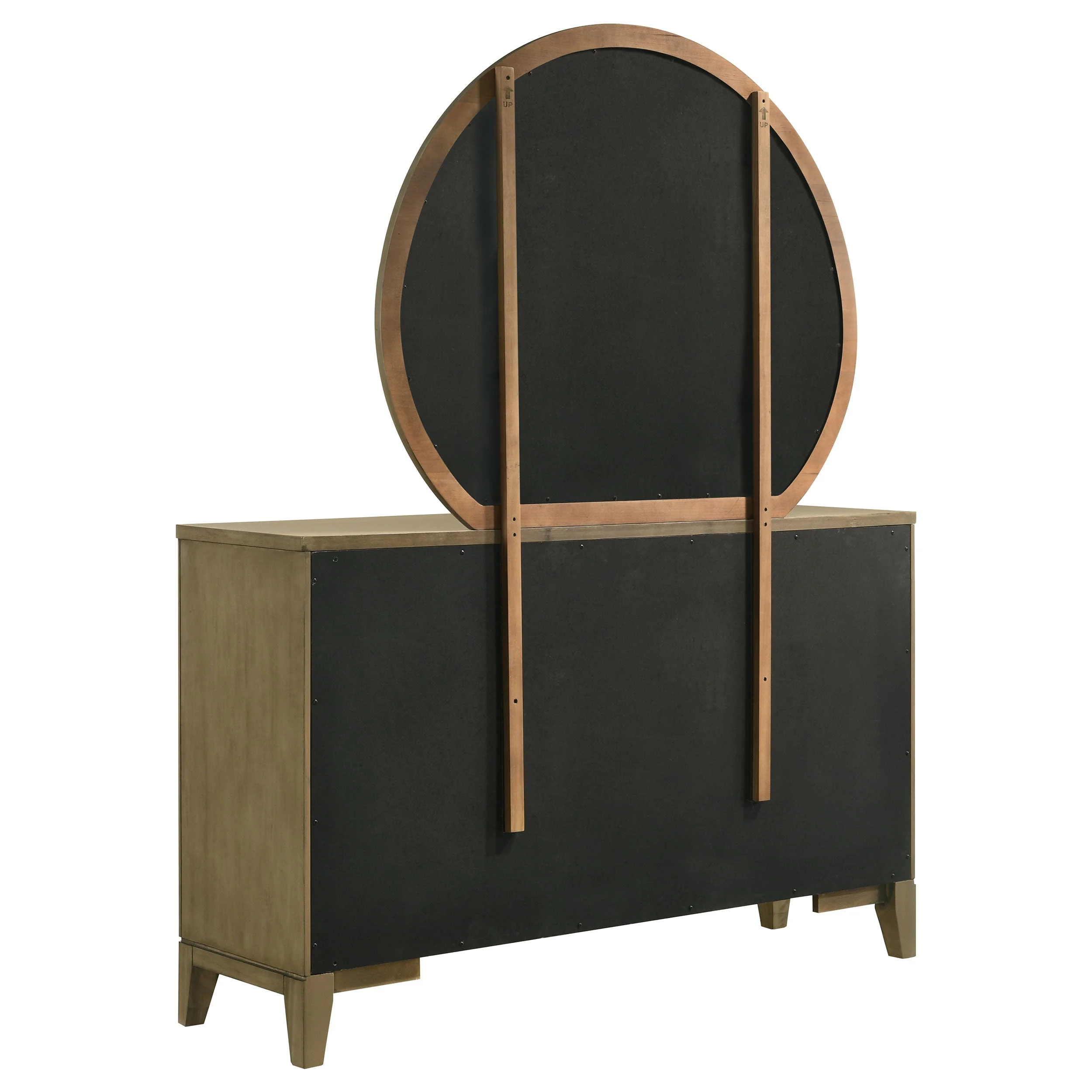 Granada 8-drawer Dresser and Mirror Natural Pine - Image 7