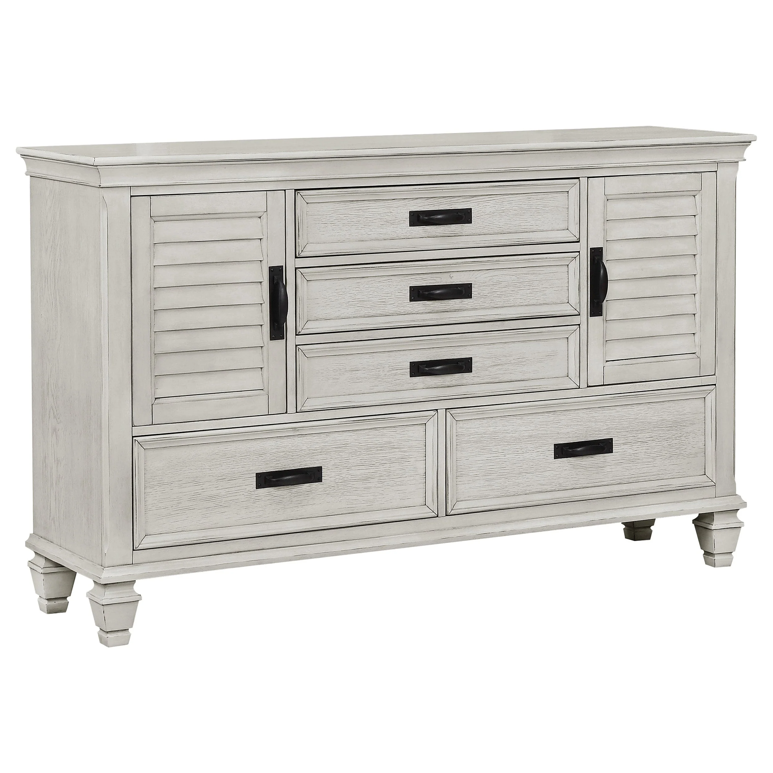 Franco Bedroom Set Distressed - Image 25
