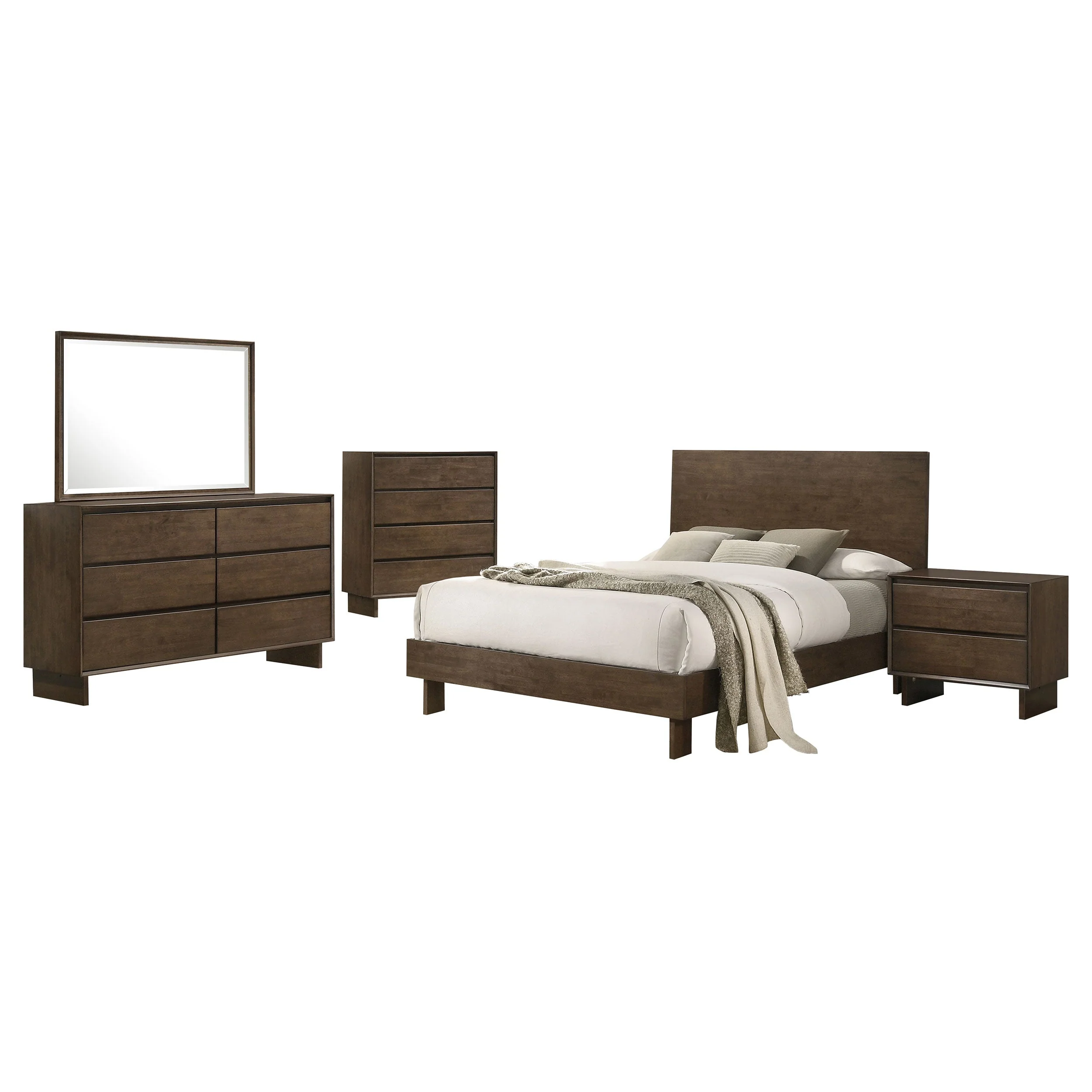 Glenwood Bedroom Set Warm Brown - Image 10