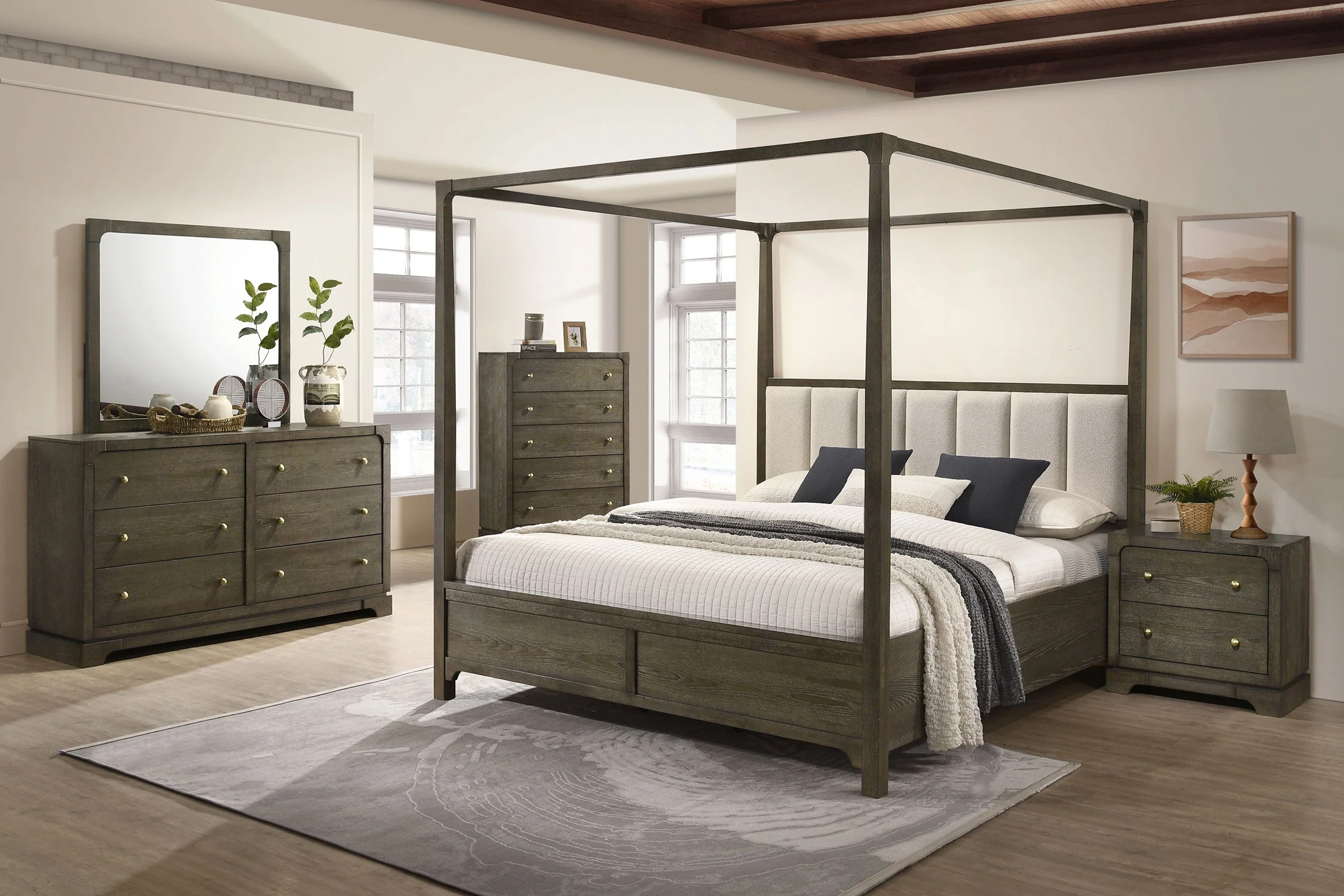 Gran Park Bedroom Set Dark Cocoa - Image 10
