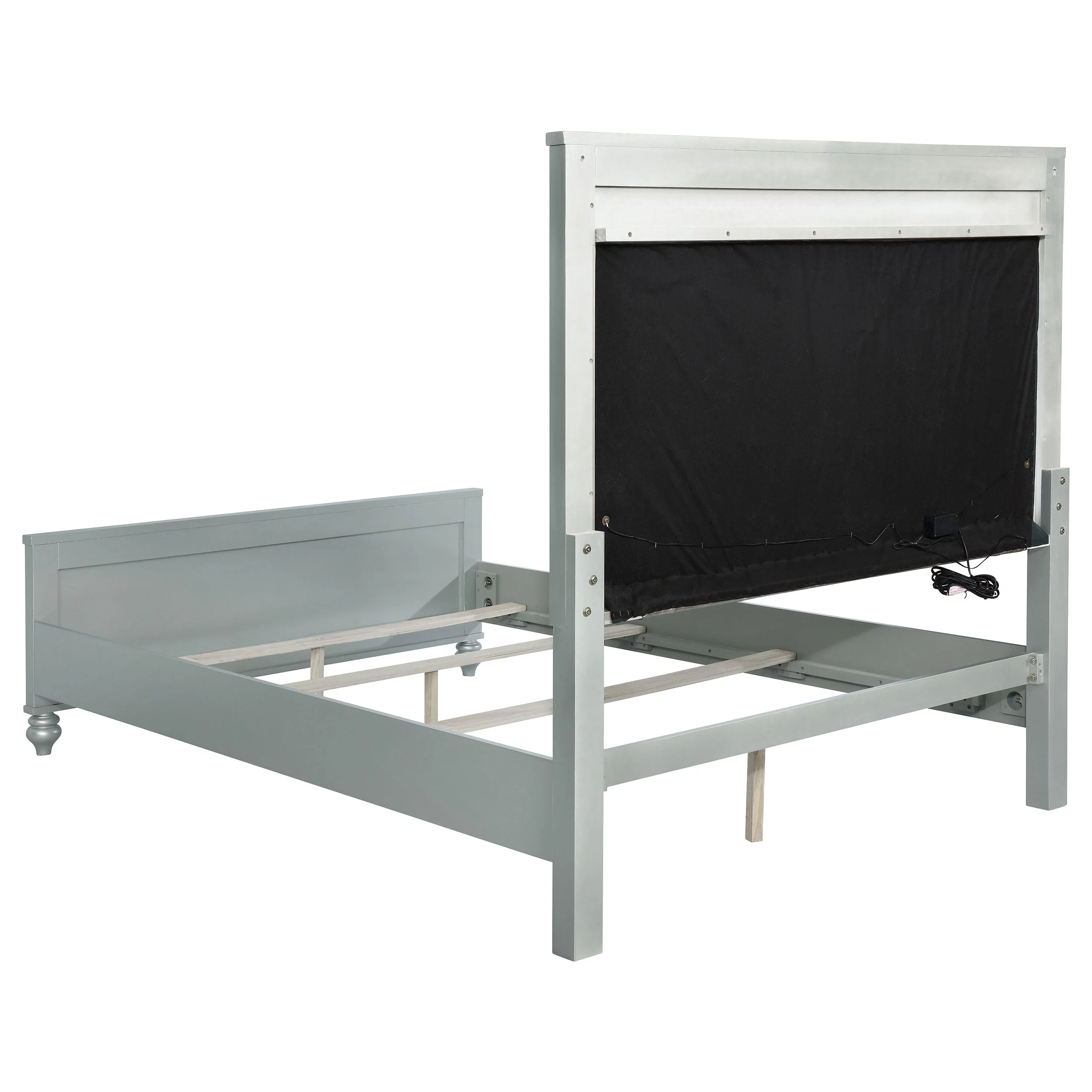 Gunnison Bedroom Set Silver Metallic - Image 28
